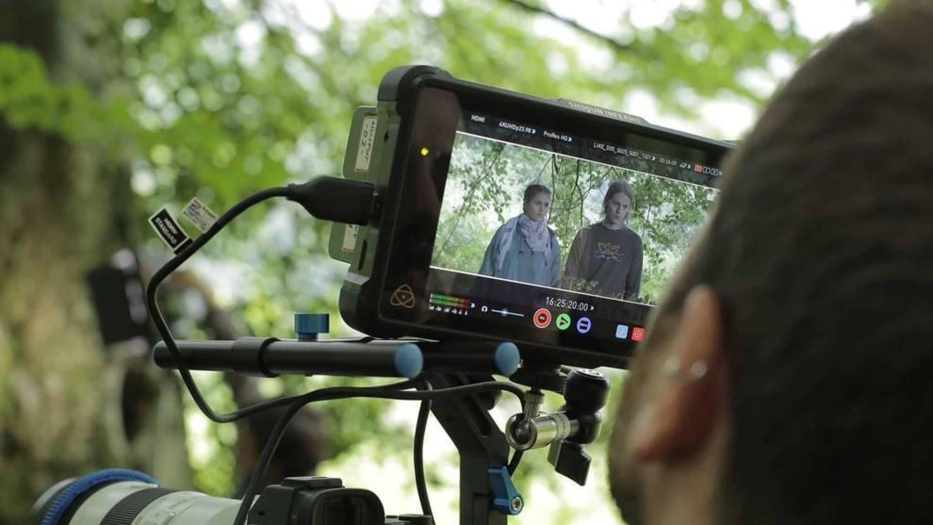 Ruedan una película en Urrotz y los embalses de Leurtza