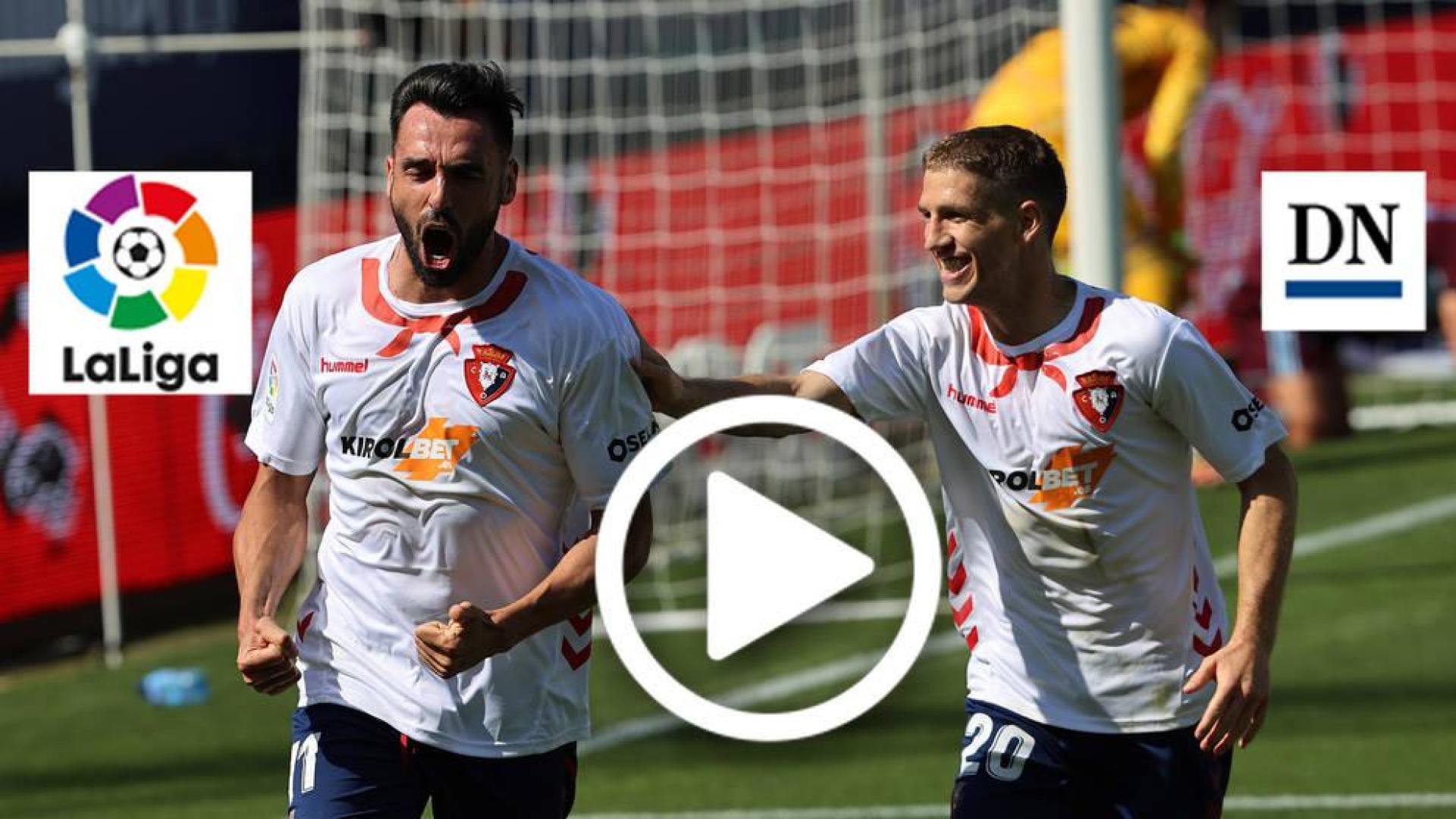 Vídeo del gol de Enric Gallego (Osasuna 1-1 Celta)