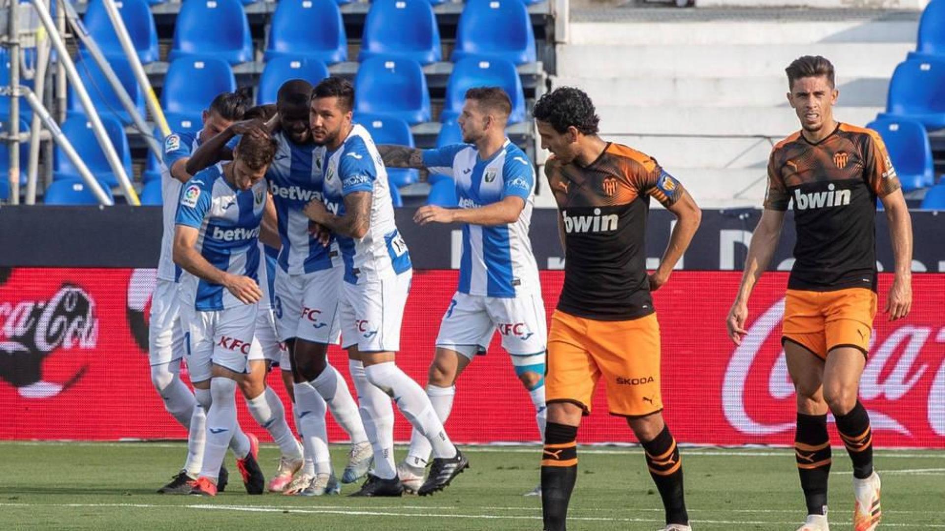 La fe inquebrantable del Leganés doblega al Valencia