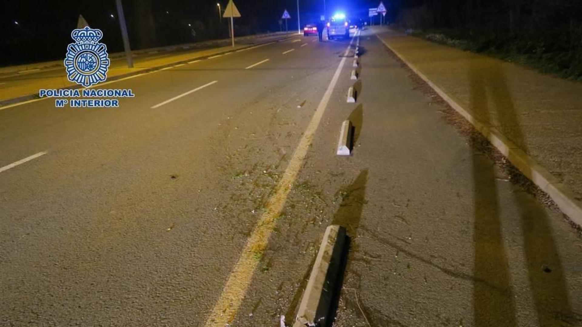 Un vecino de Viana detenido por simular el robo de un coche tras un accidente