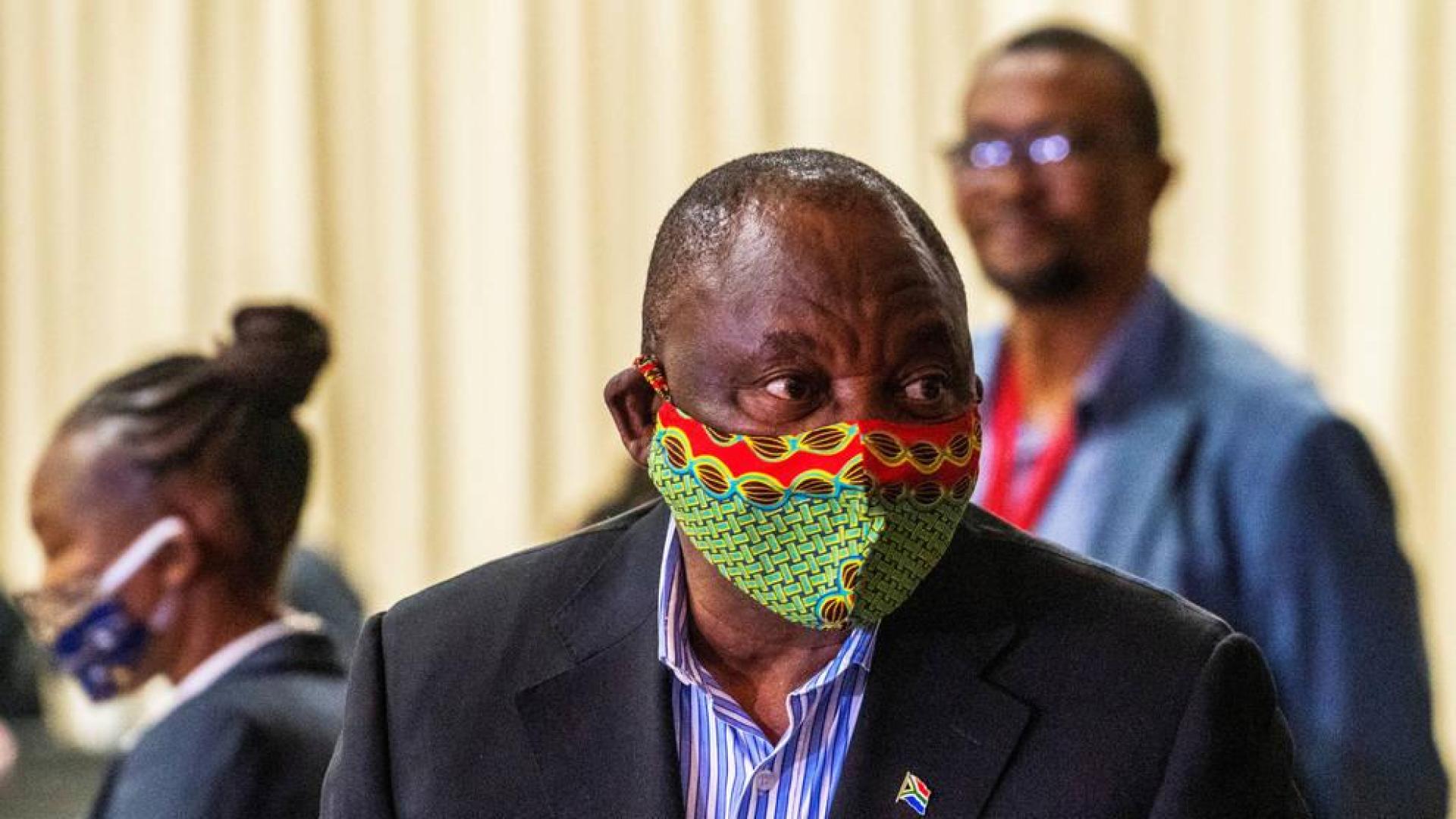 El presidente de Sudáfrica, Cyril Ramaphosa.