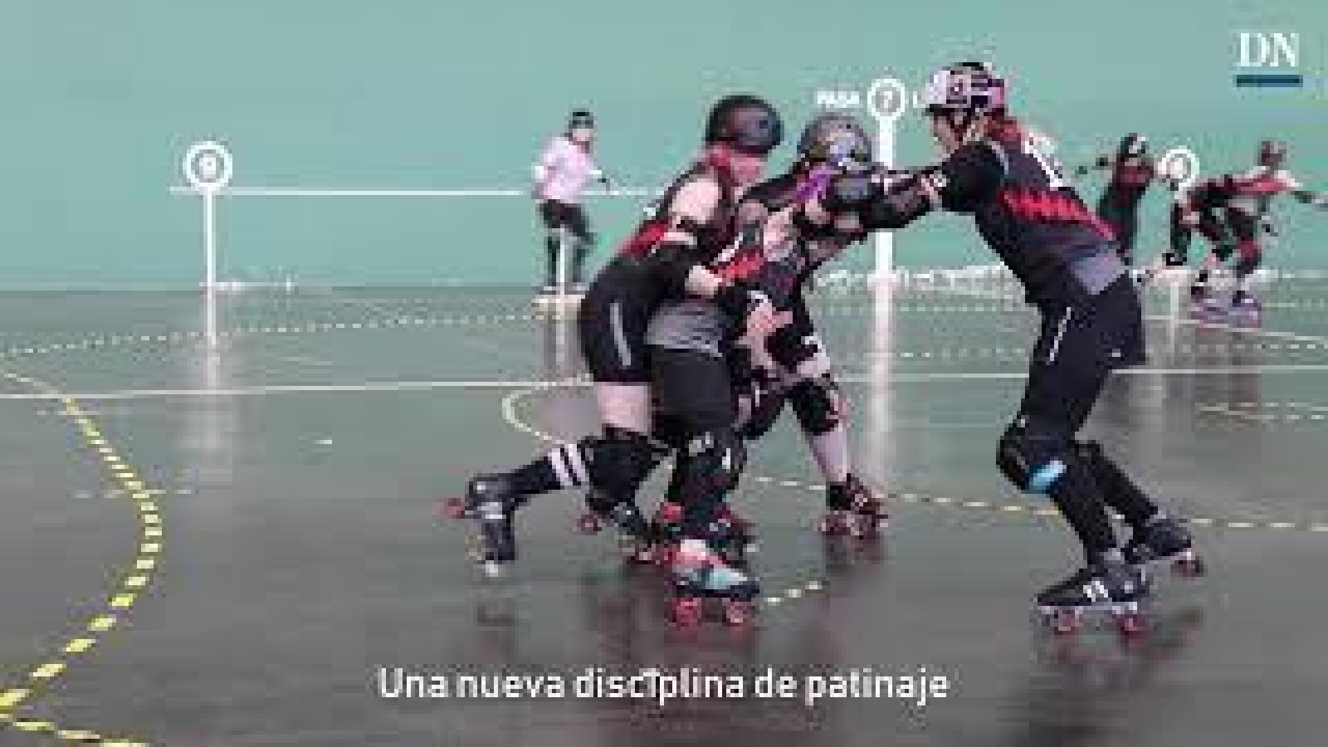 Vídeo de las 'Nafarriors', el primer equipo navarro de Roller Derby