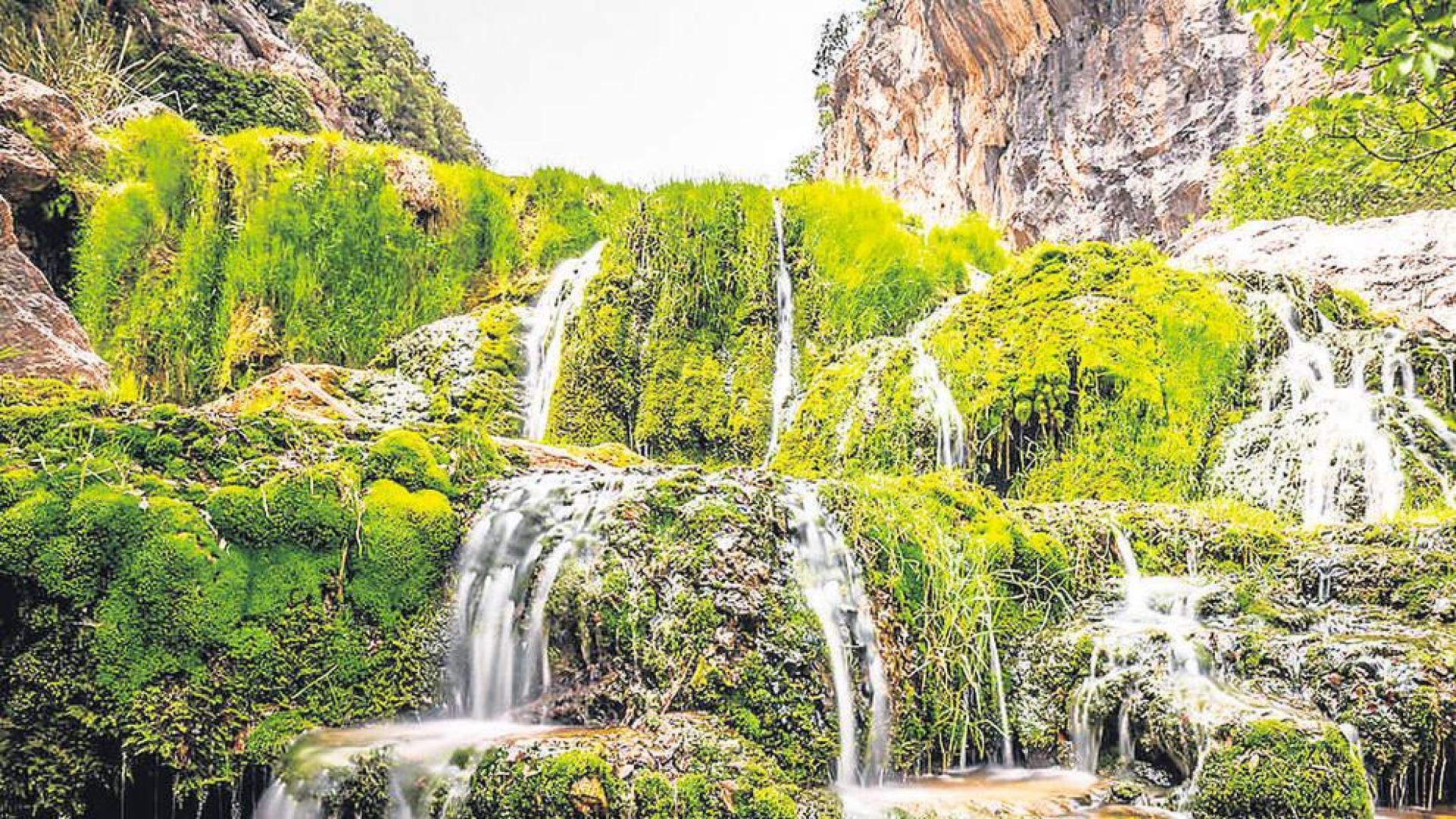 Cascada en la sierra de Cazorla.