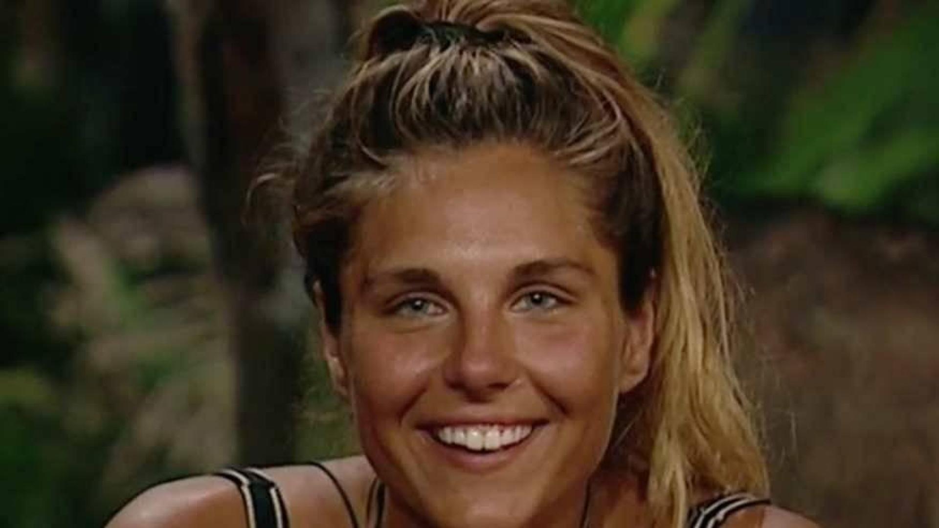 Ivana Icardi, durante una conexión en directo en 'Supervivientes 2020'