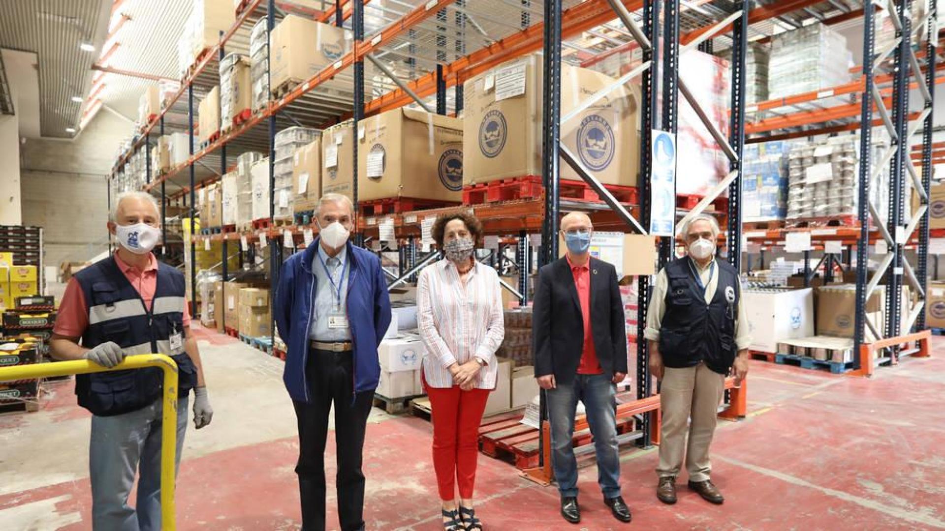 Maeztu agradece al Banco de Alimentos “su esfuerzo” pese al COVID-19