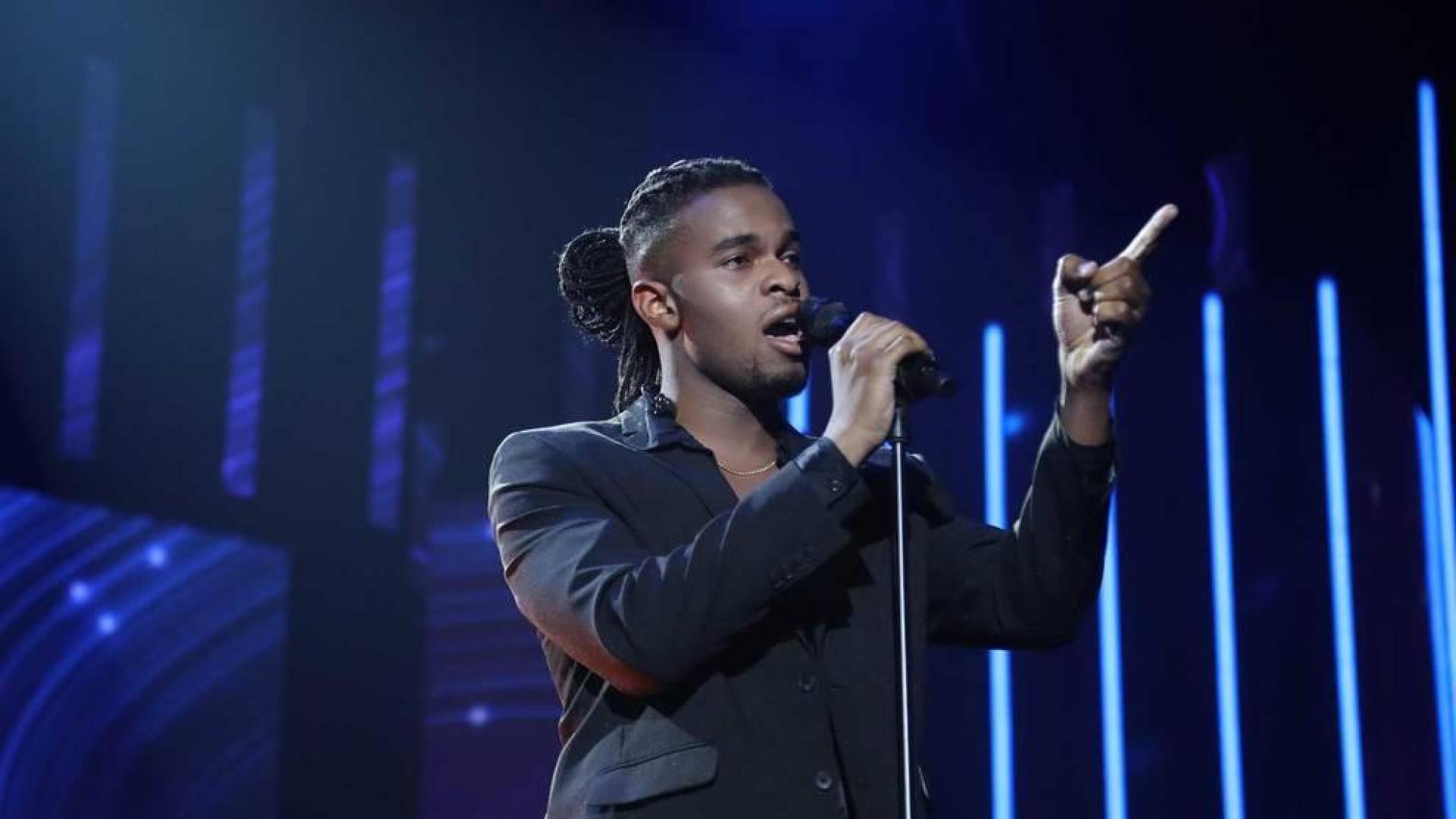 Famous Oberogo, durante su actuación en la final de 'OT 2020'