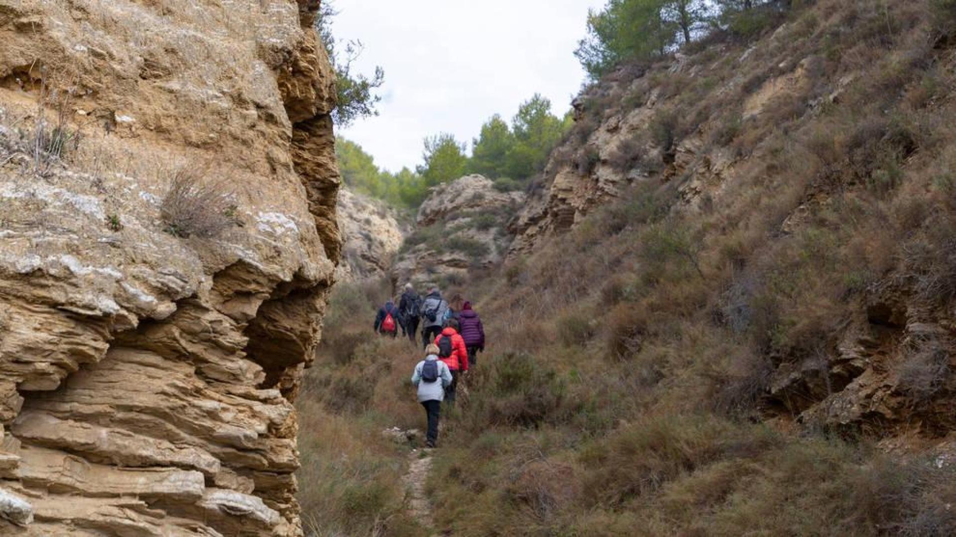 Una ruta sencilla, entre barrancos y minas de sal