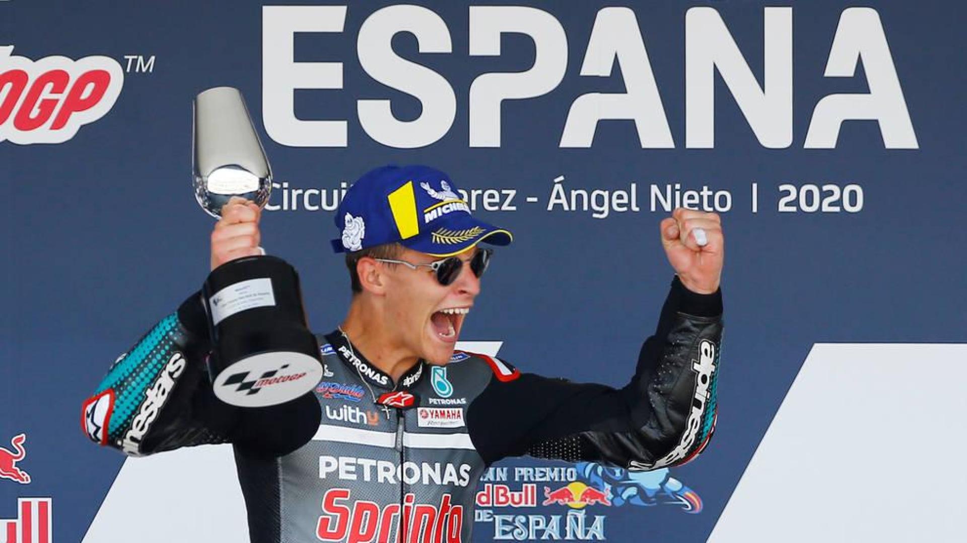 Quartararo gana en Jerez su primera carrera en MotoGP