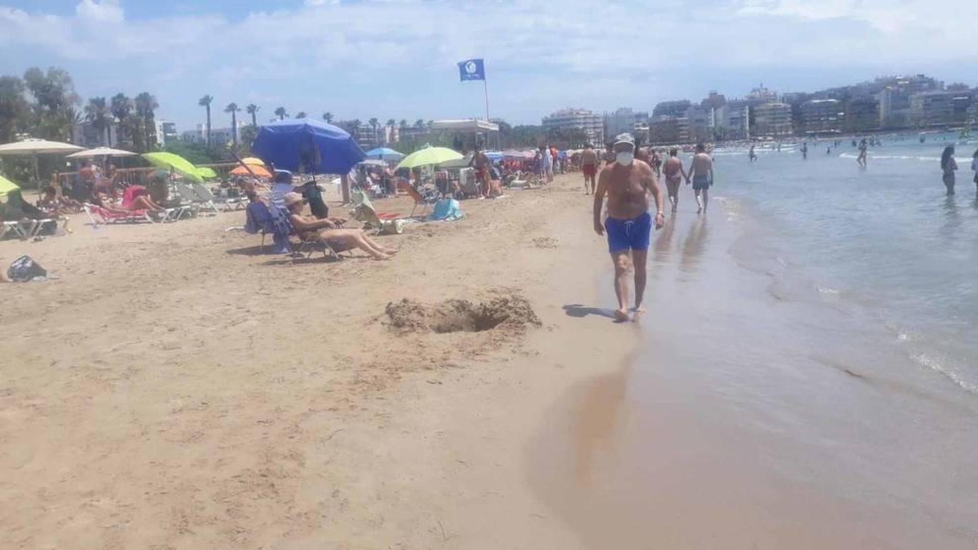 Bañador o bikini pero con mascarilla