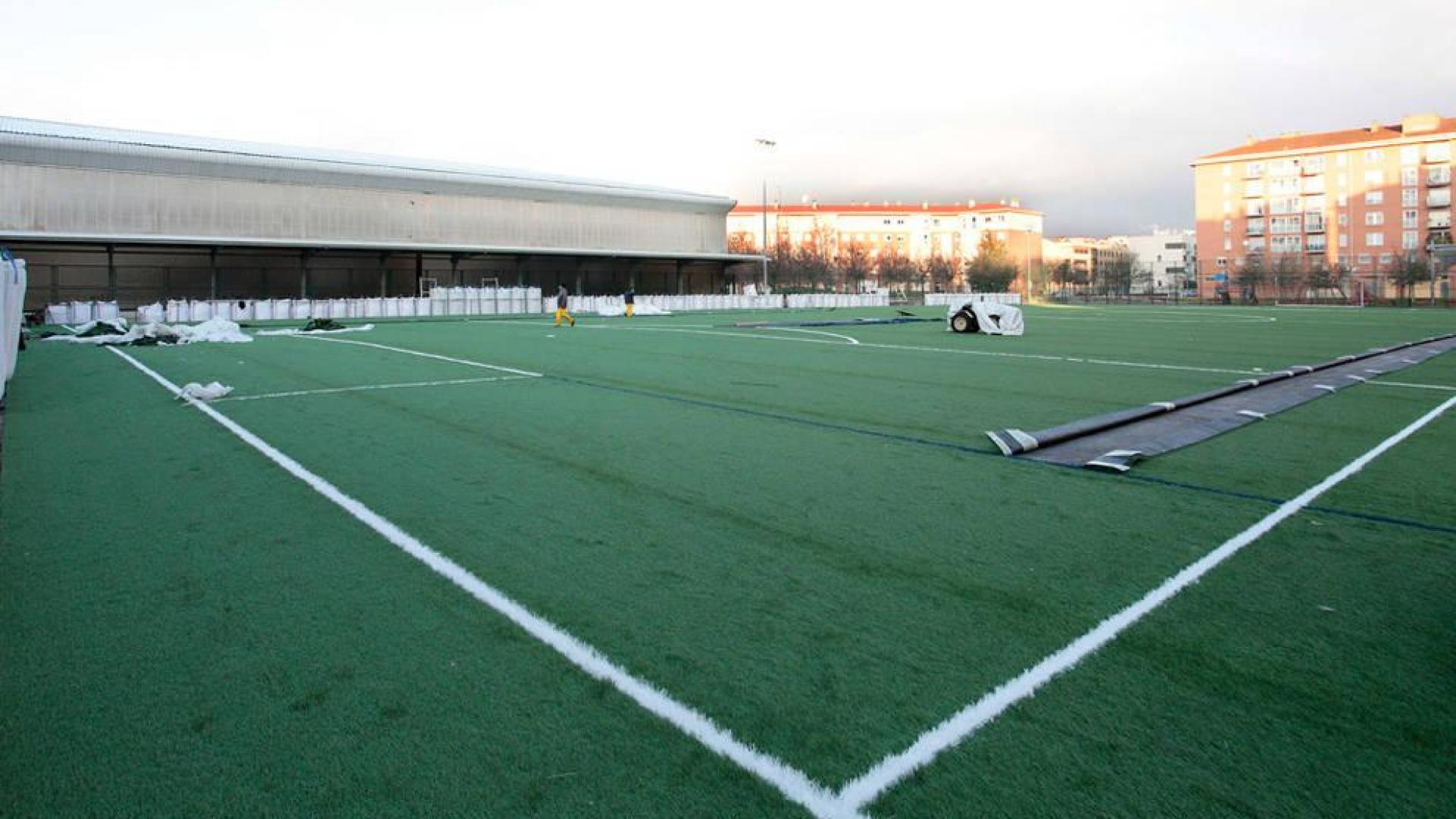 El campo de fútbol 'El Irati' de la Rochapea se reabrirá en febrero
