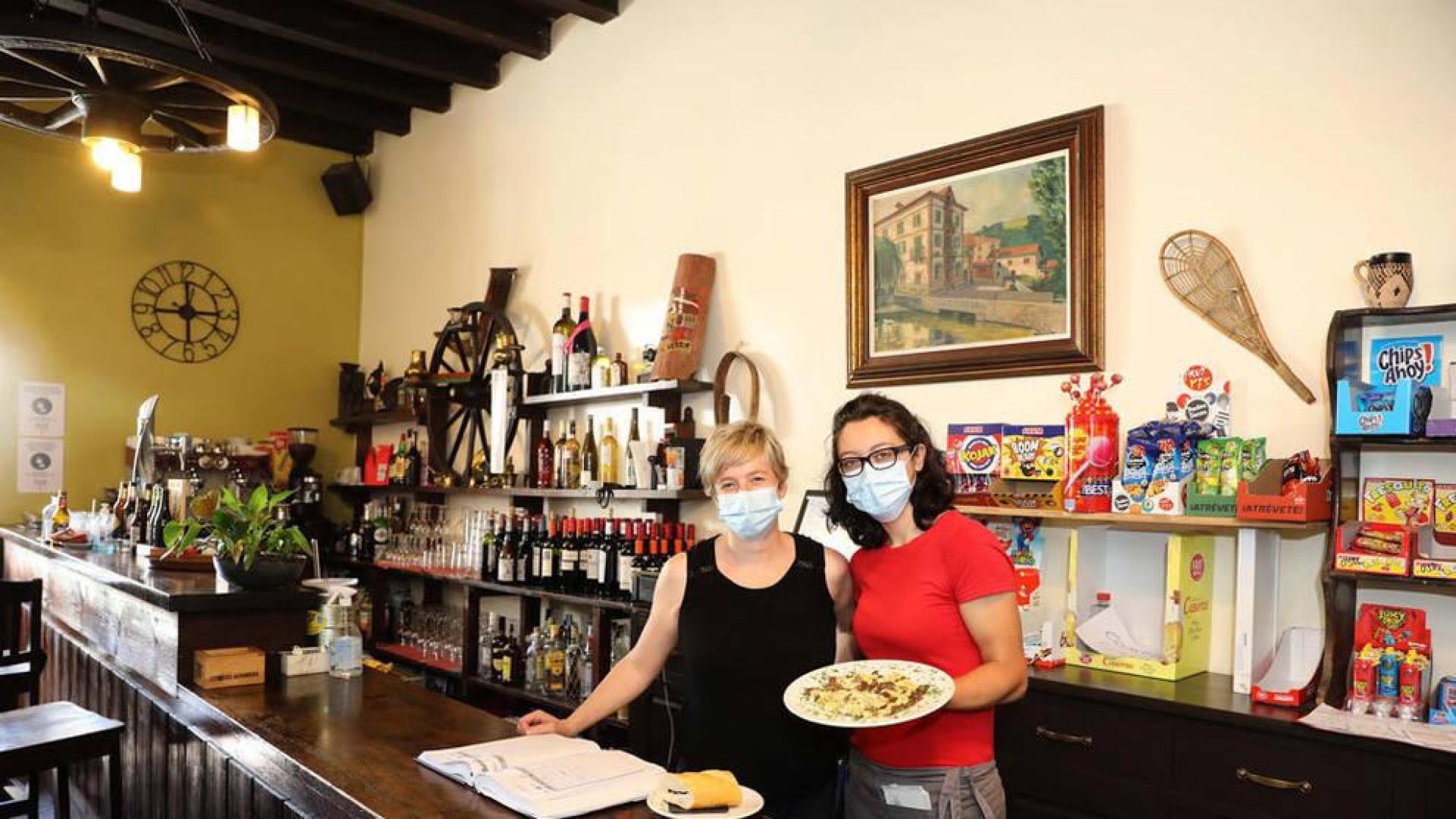 Indianoa baita, comida  tradicional en Urdax