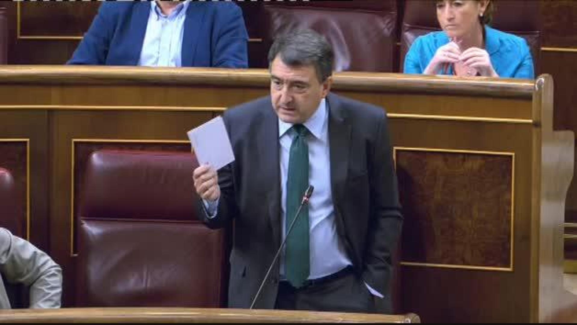 El PNV amenaza con no apoyar los Presupuestos mientras el Gobierno no cumpla sus compromisos con Euskadi