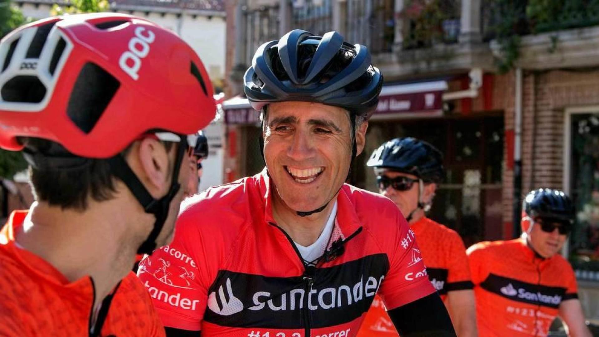 Miguel Indurain, quíntuple ganador del Tour de Francia.