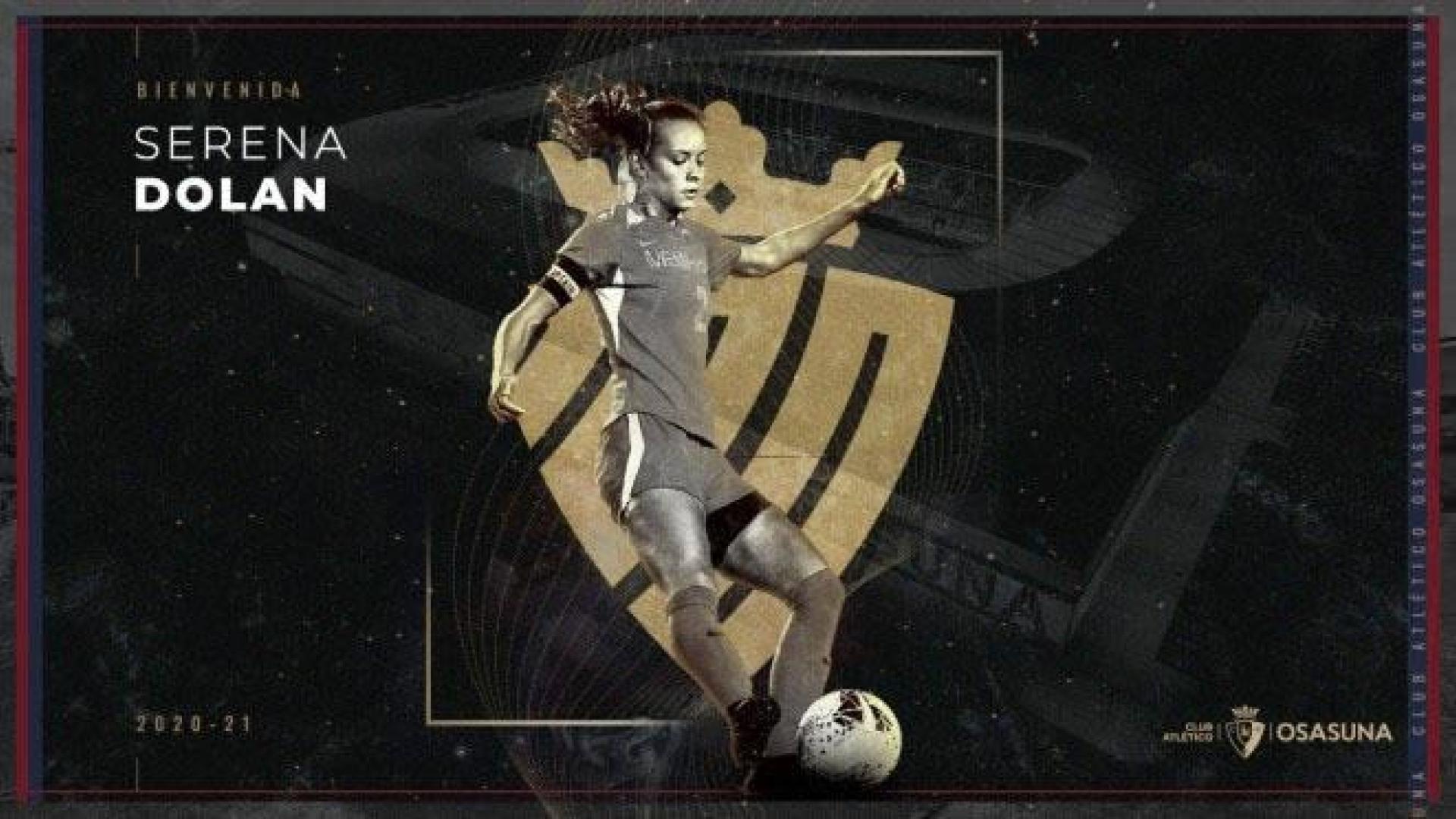 Osasuna Femenino anuncia el fichaje de la canadiense Serena Dolan