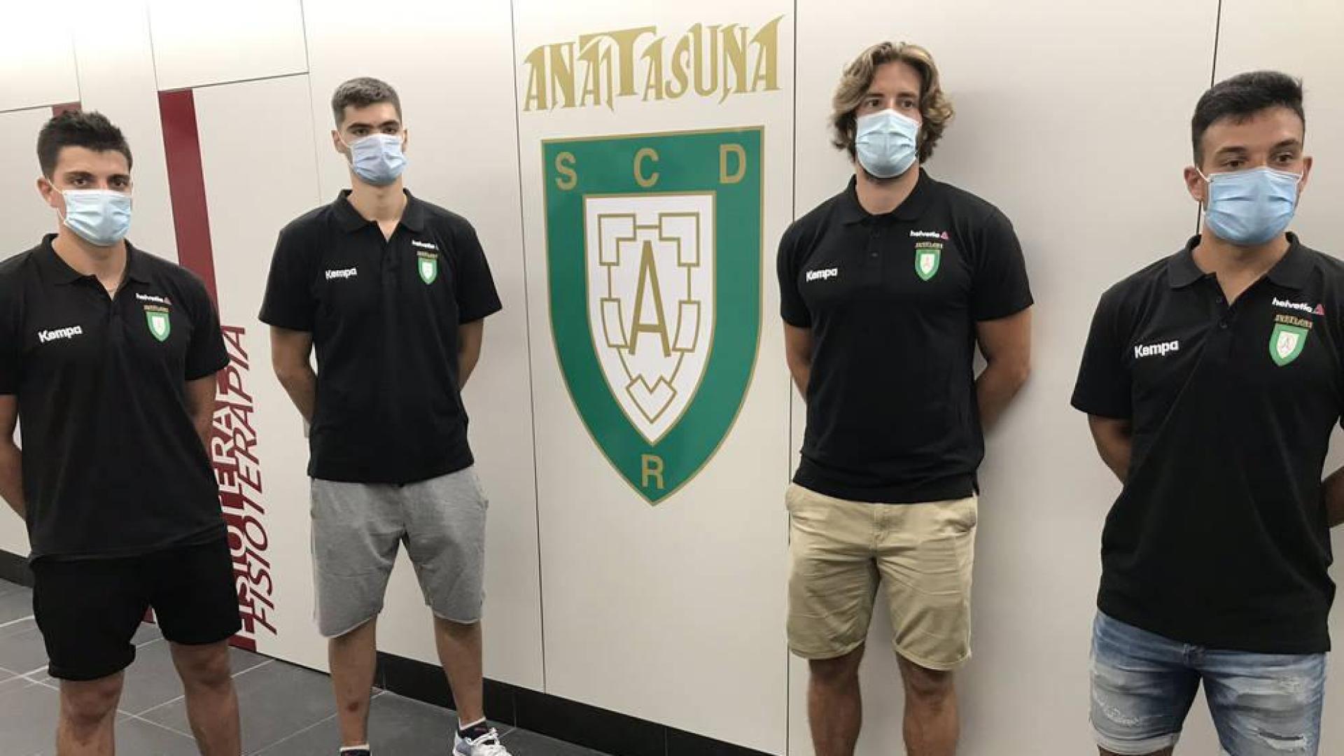 Anaitasuna presenta a las cuatro últimas incorporaciones para esta temporada