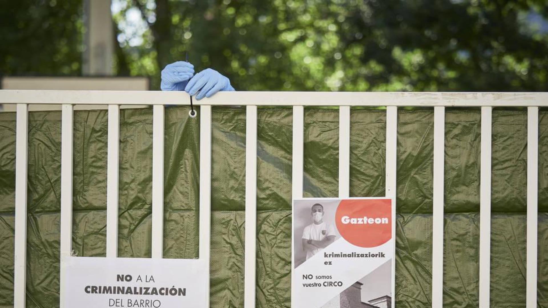 Colectivos de Mendillorri rechazan las medidas del Gobierno