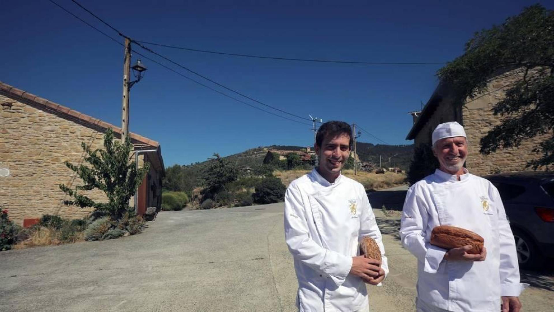 Joel Riera, el nieto panadero del pastor de Arguiñáriz