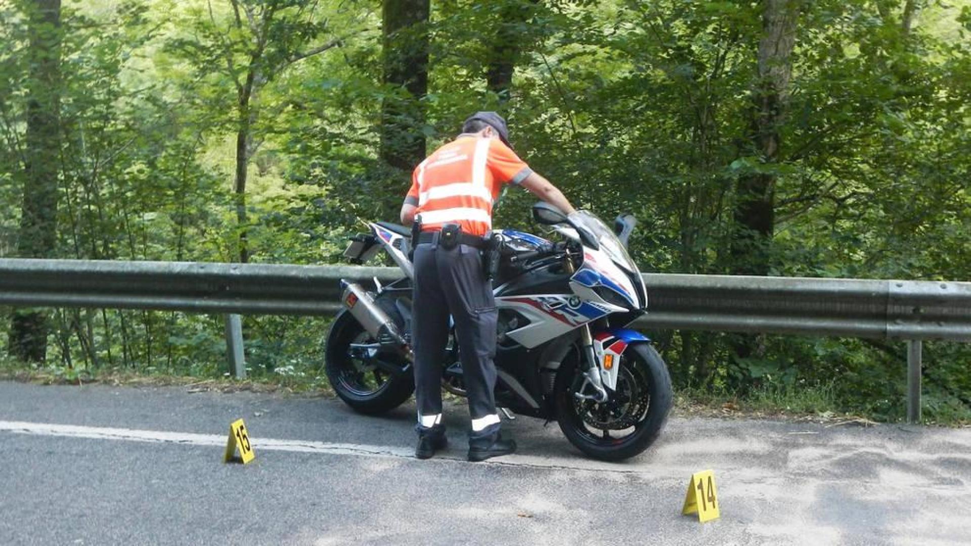 Fallece un motorista en un accidente en Valcarlos