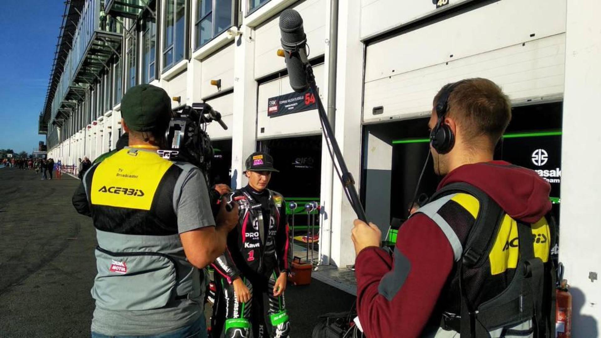 Carrasco, en un momento del rodaje. Durante un año, el equipo de Ride your dream le siguió sus pasos en lo deportivo y en lo personal.