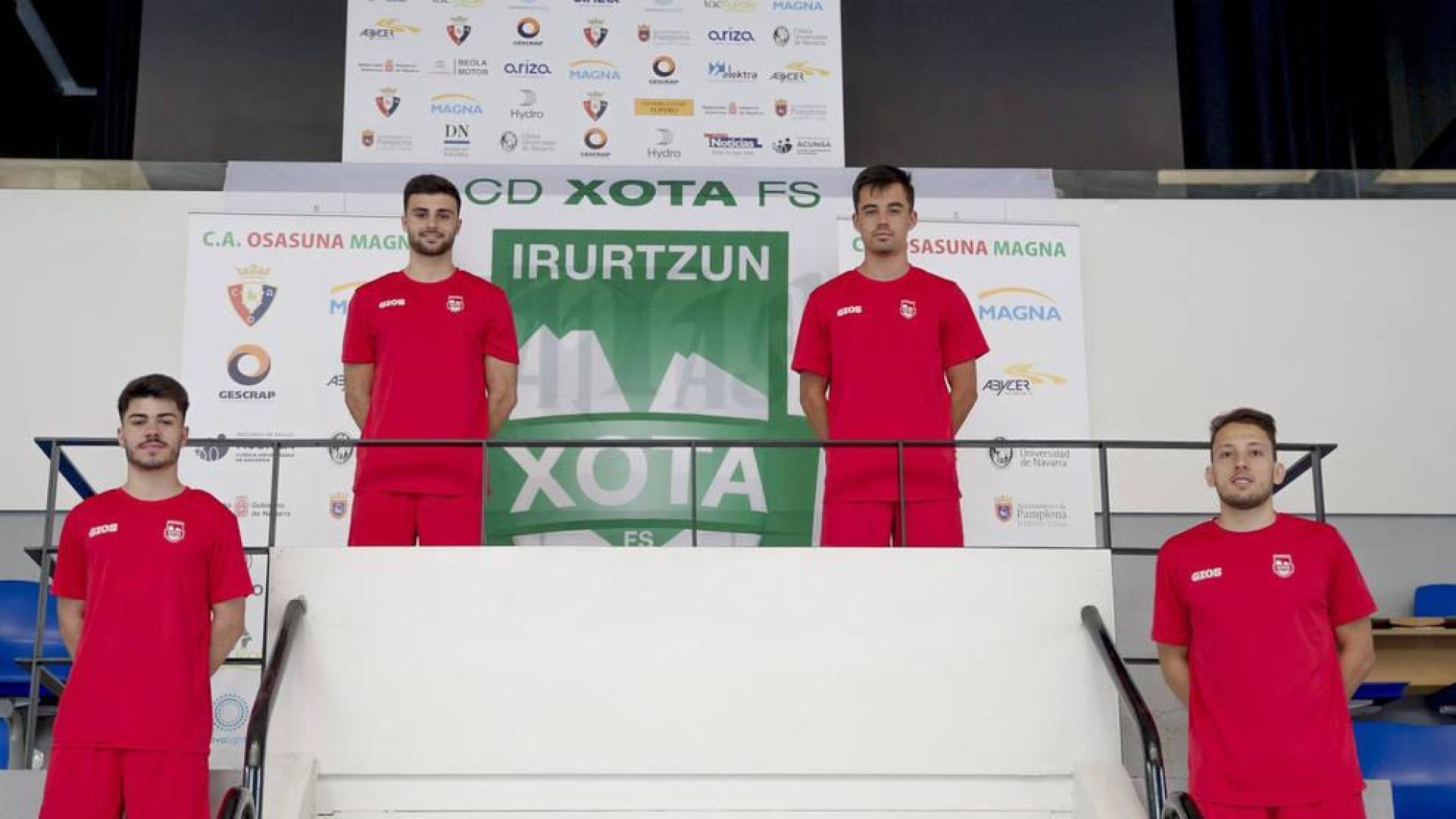Vestuario y equipo, valores que llaman a los nuevos de Osasuna Magna