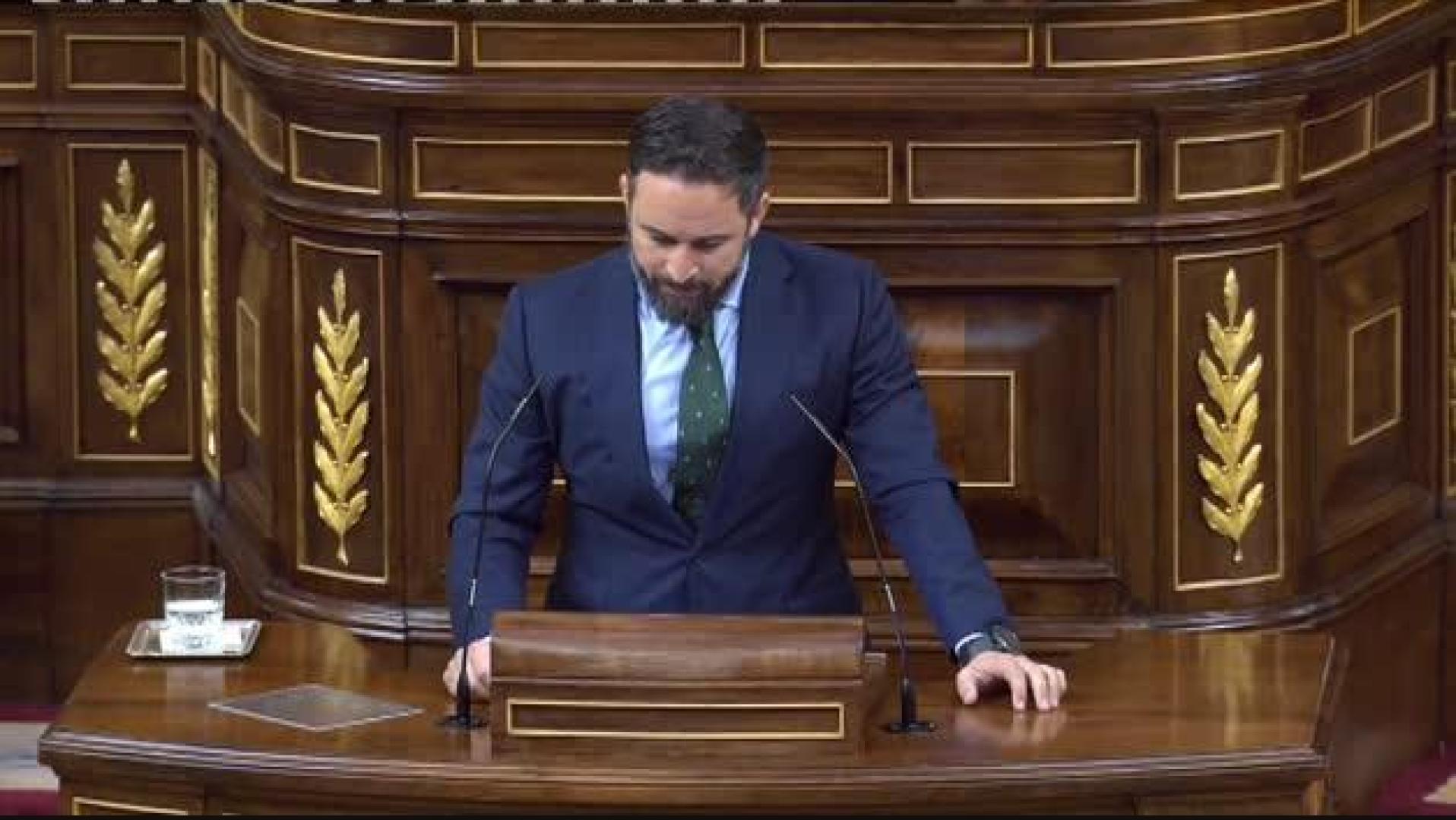 Vídeo: Abascal anuncia una moción de censura en septiembre