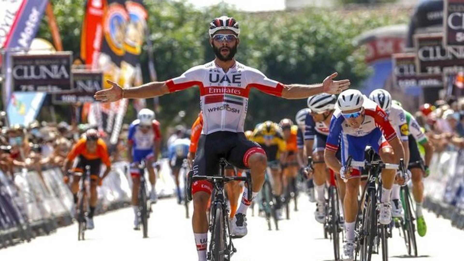 El colombiano Gaviria gana al sprint la segunda etapa de la Vuelta a Burgos