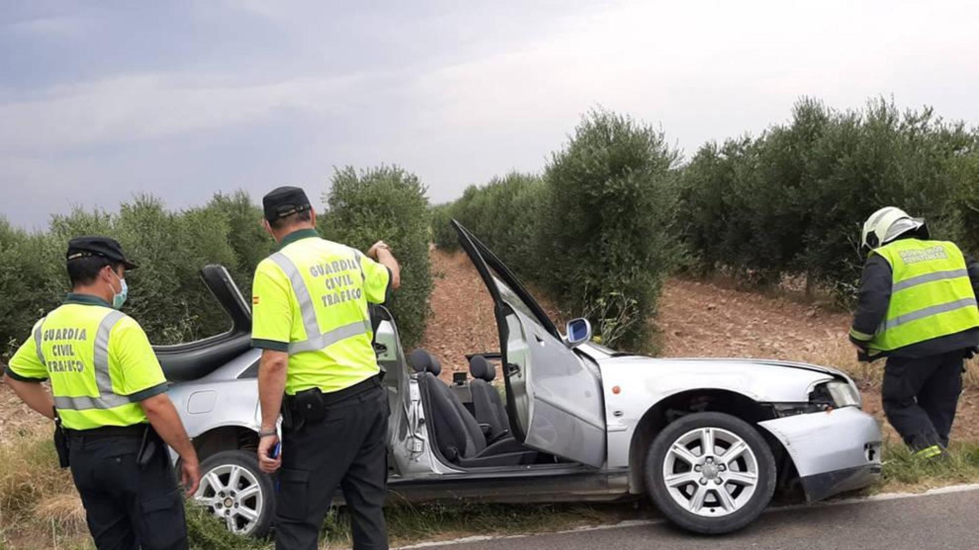 Un herido grave tras una salida de vía en la NA-6710