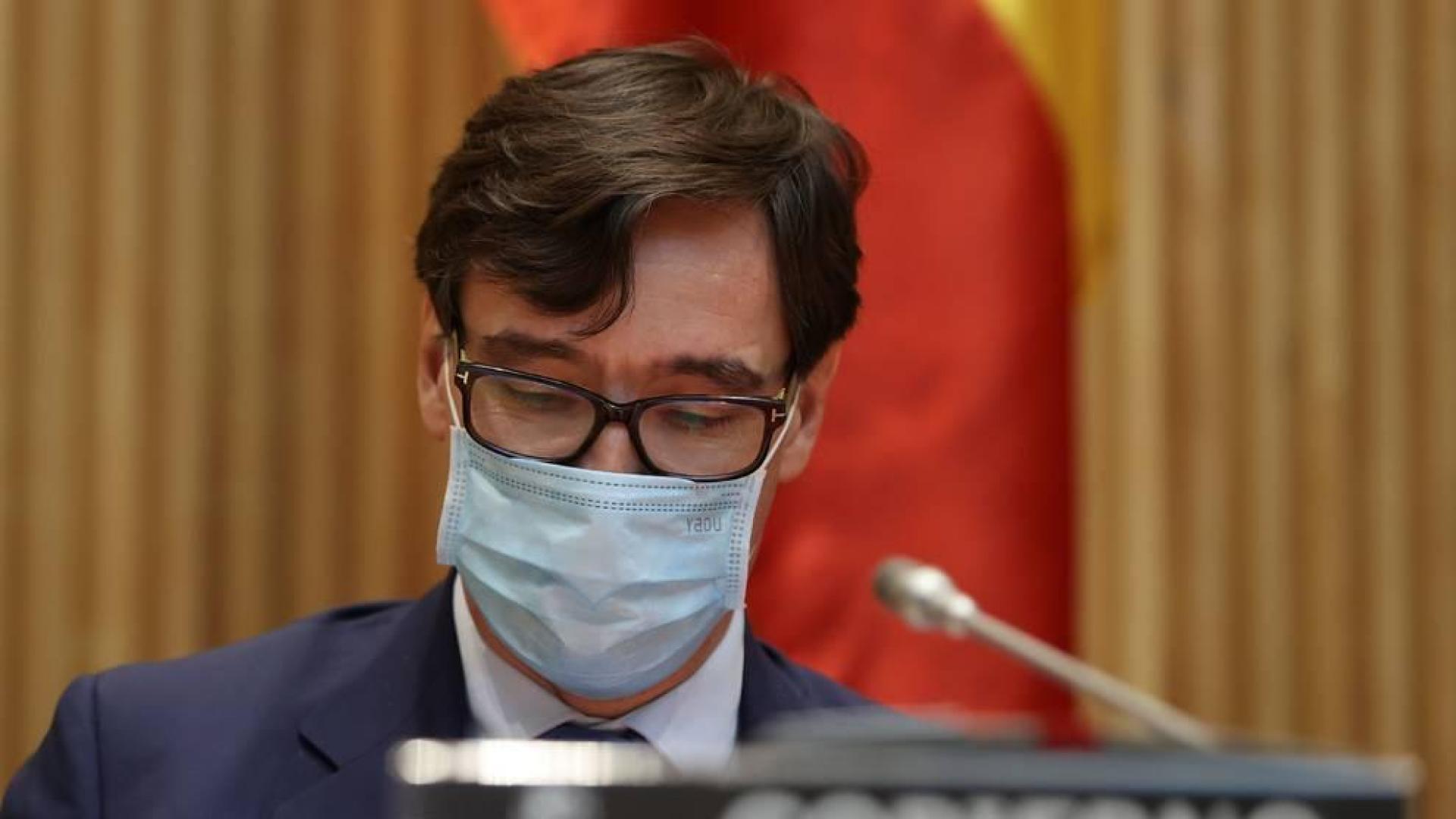 Illa, durante su comparecencia en el Congreso.
