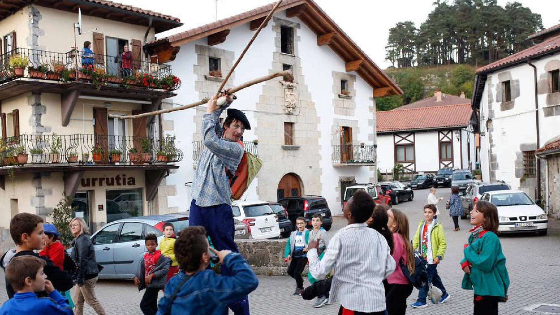 Imagen de las fiestas de Lekunberri del año pasado.