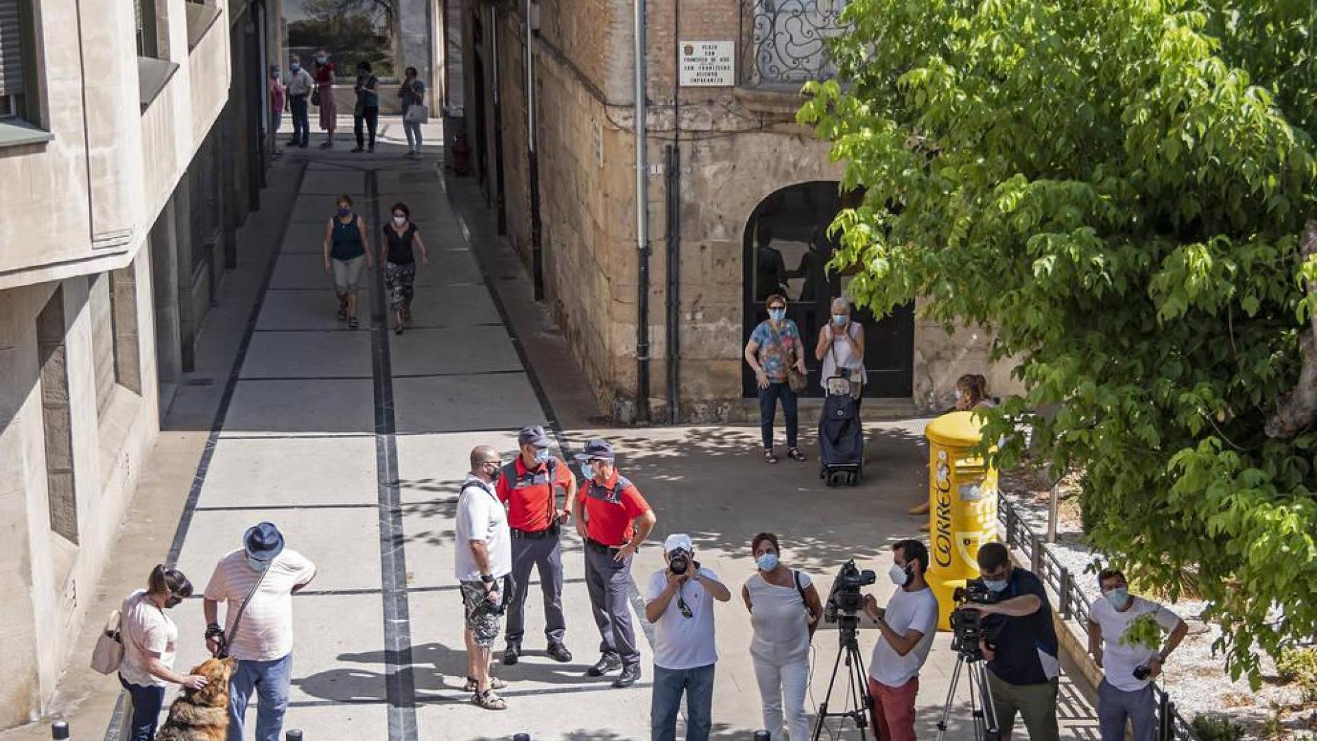 La vida en Estella continuó casi igual