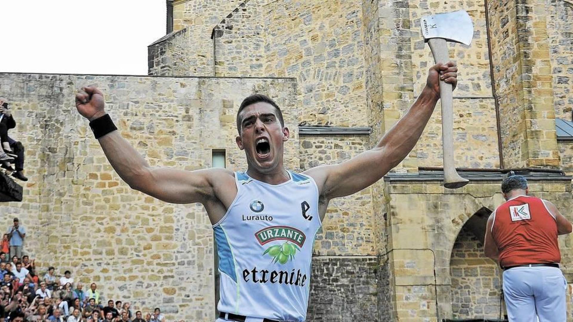Iker Vicente, favorito hoy en la final del Hacha de Oro