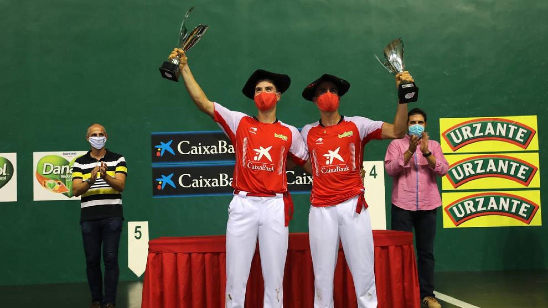 Agirre y Eskiroz, campeones del Parejas de Promoción en una final agónica