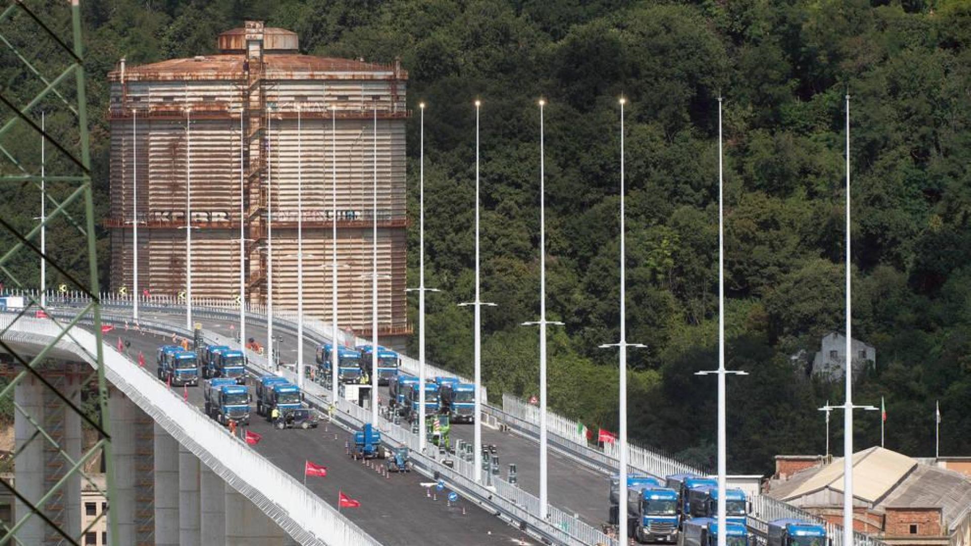 El nuevo puente de Génova se inaugura dos años después del derrumbe