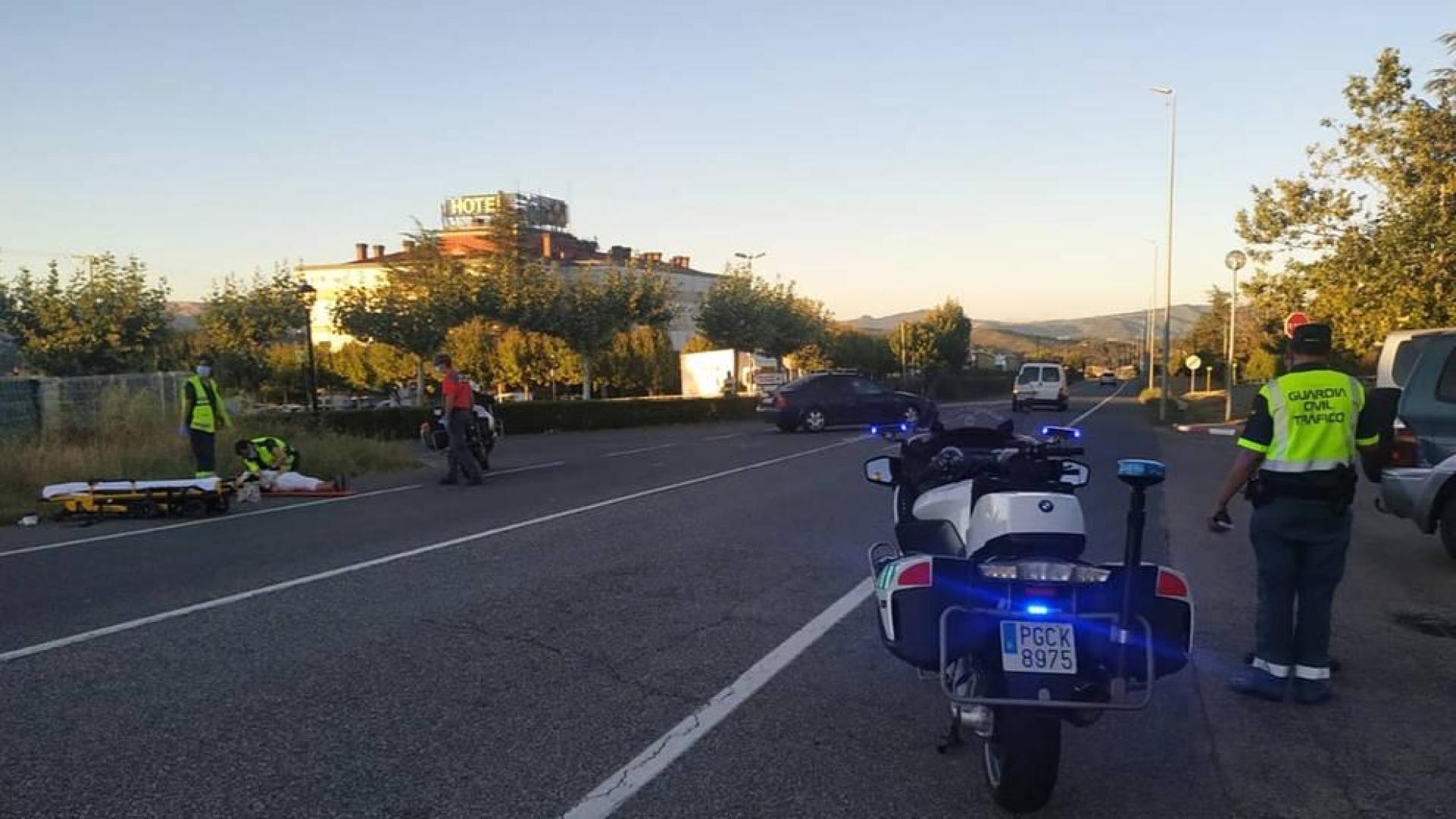Herida grave tras ser atropellada en Ayegui una mujer de 84 años