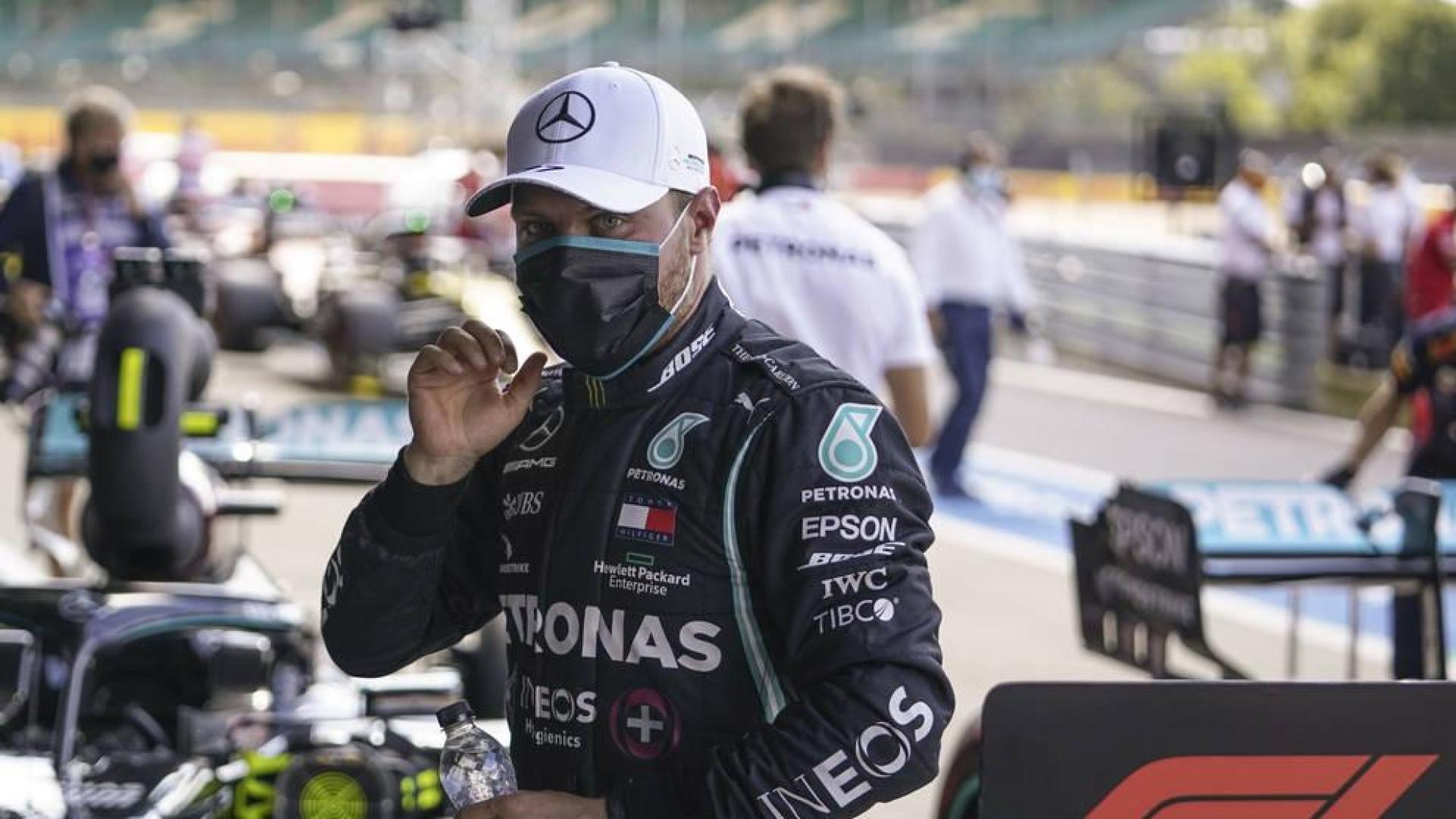 El finlandés Bottas seguirá pilotando un Mercedes en 2021
