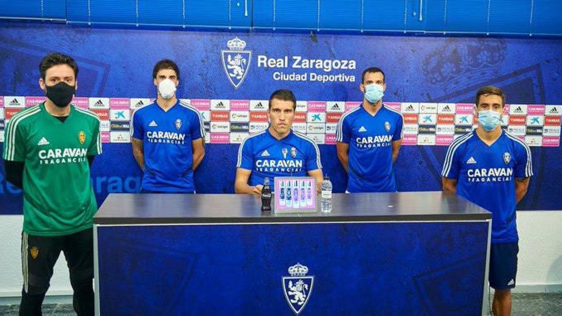 La plantilla del Zaragoza manifiesta su hartazgo por la situación actual