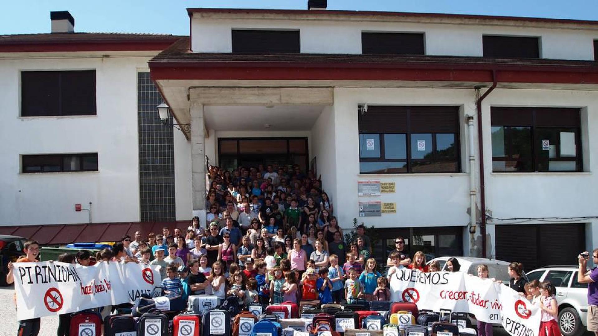 El Pirineo reclama ayuda para la financiación de centros educativos