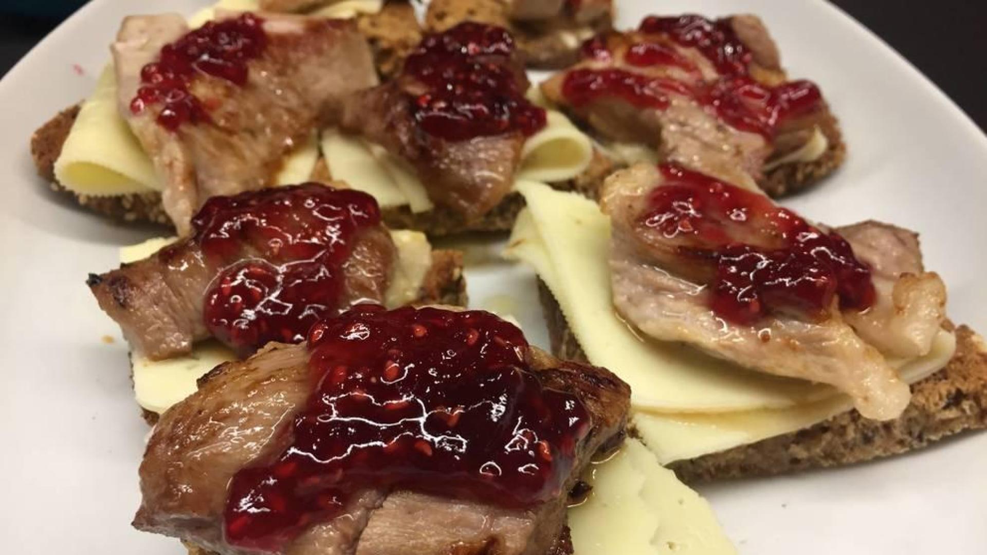 Rico pincho de solomillo