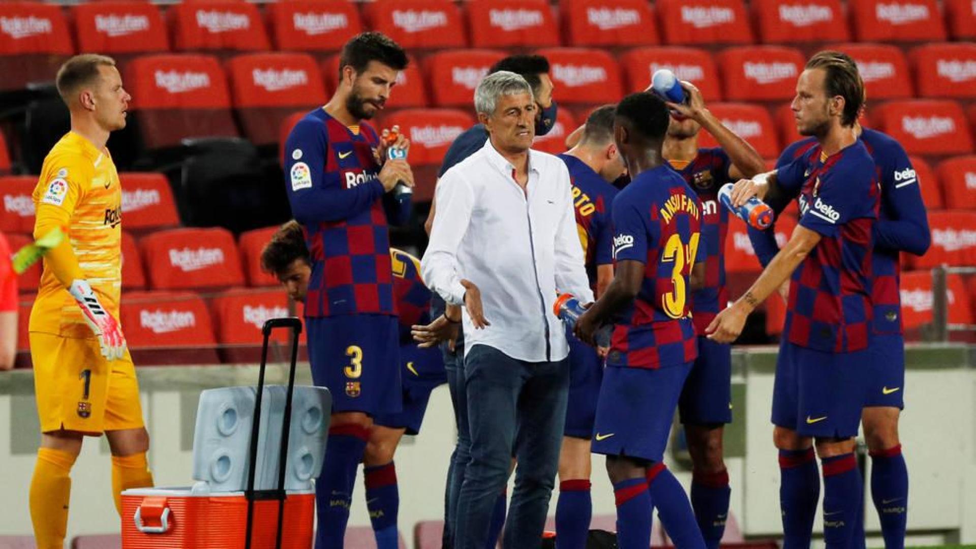 Setién: "Hemos sido muy superiores y hemos tenido el control del partido"