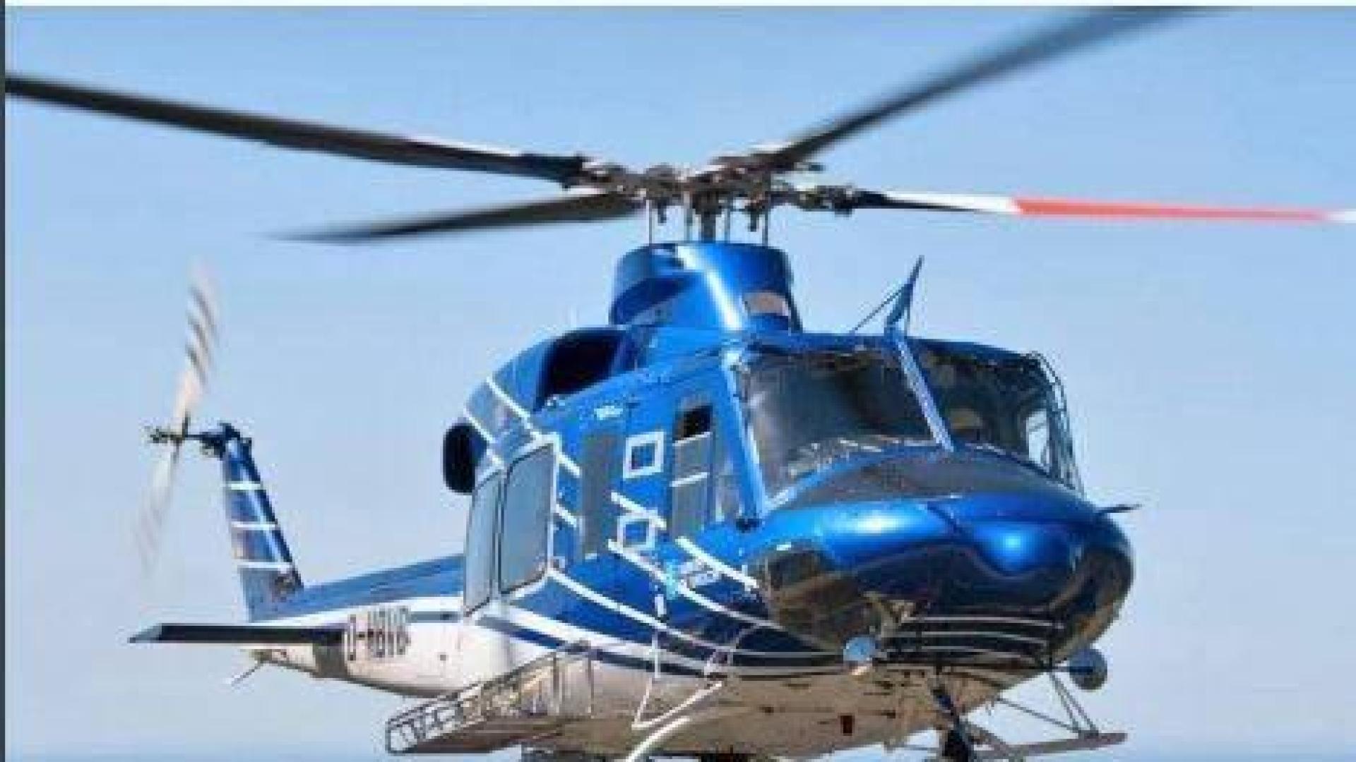 Helicóptero del Brif.