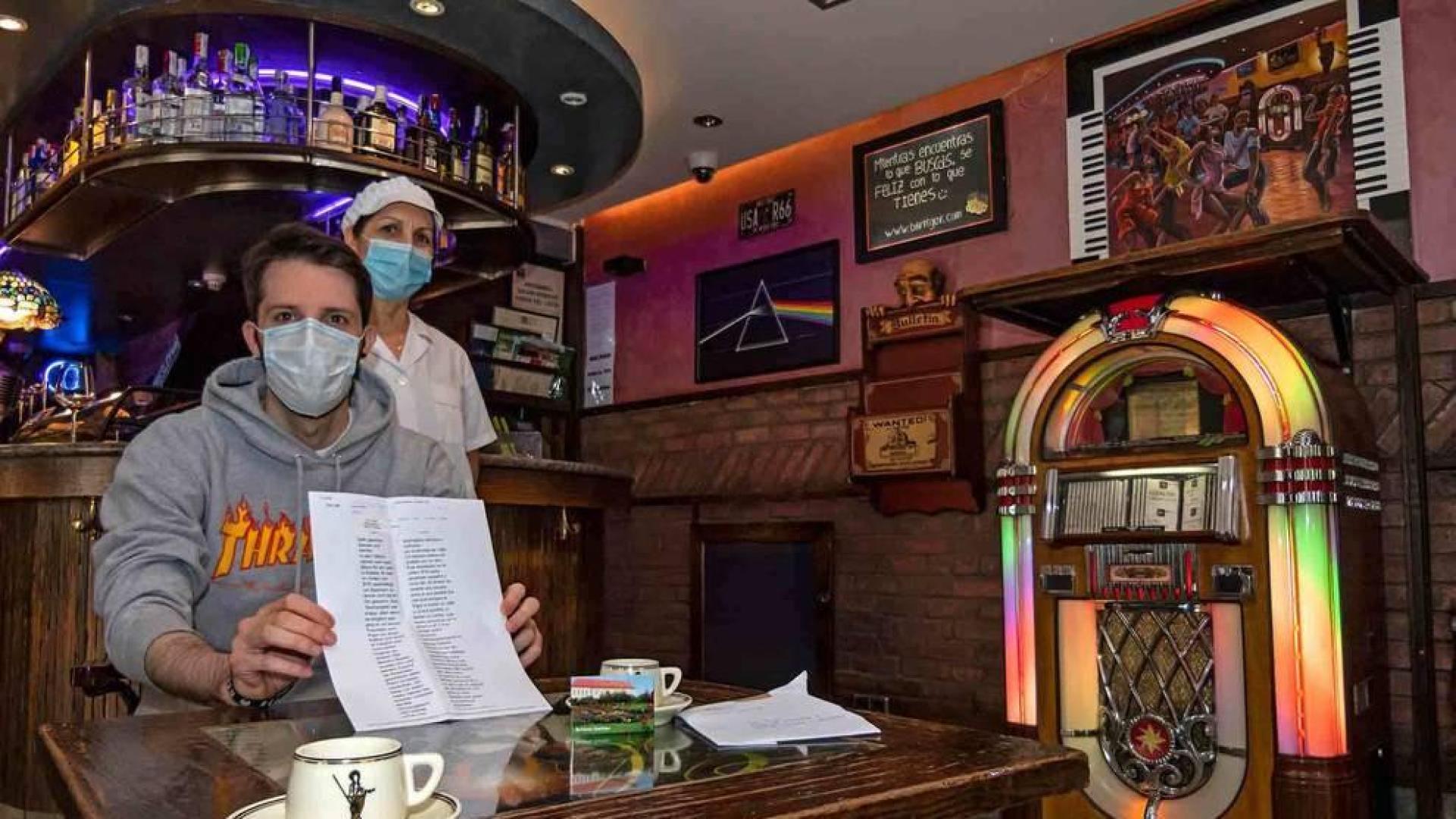 El paquete que viajó de Alemania hasta un bar de Estella