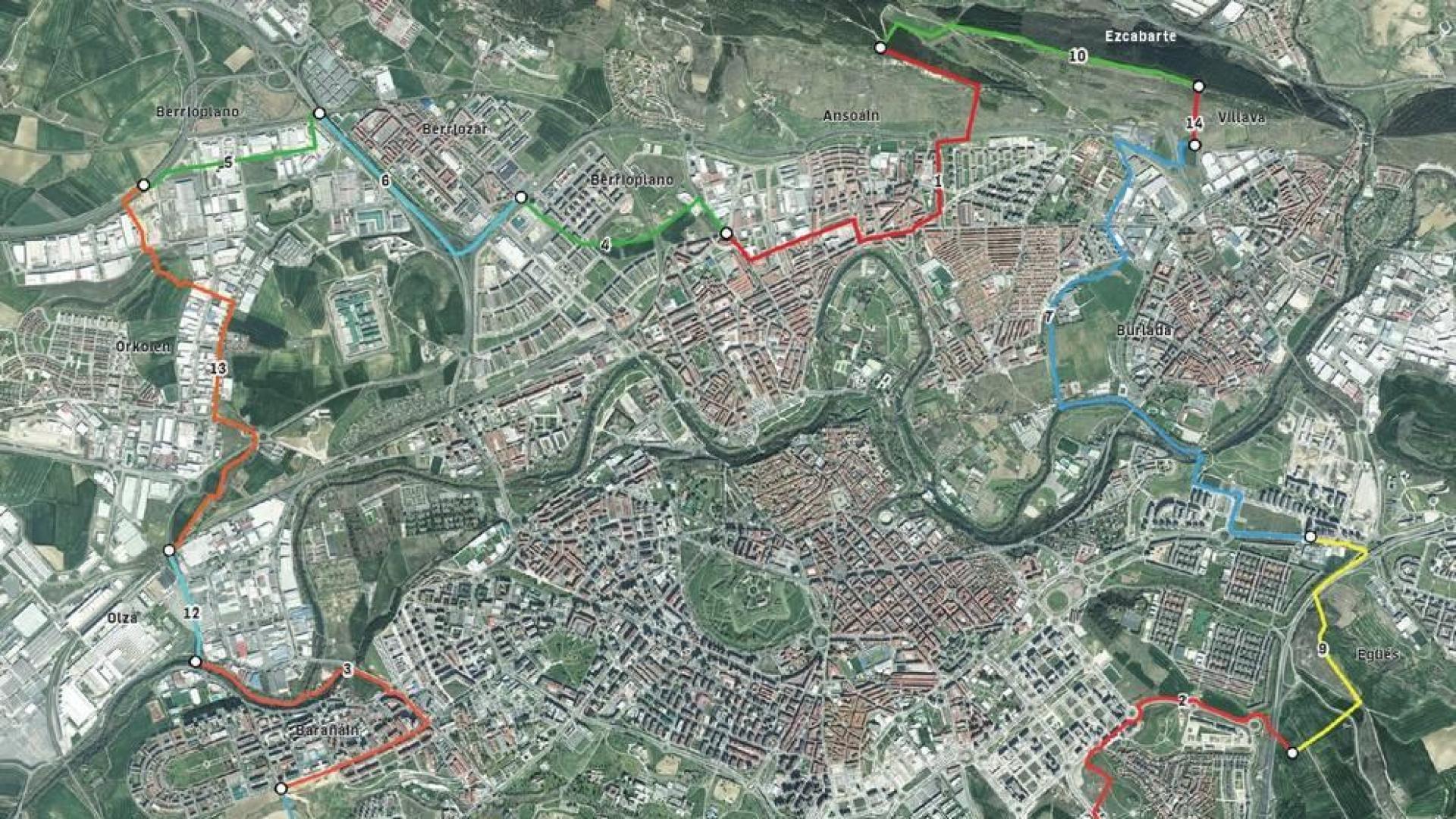 Pamplona aclara sus límites