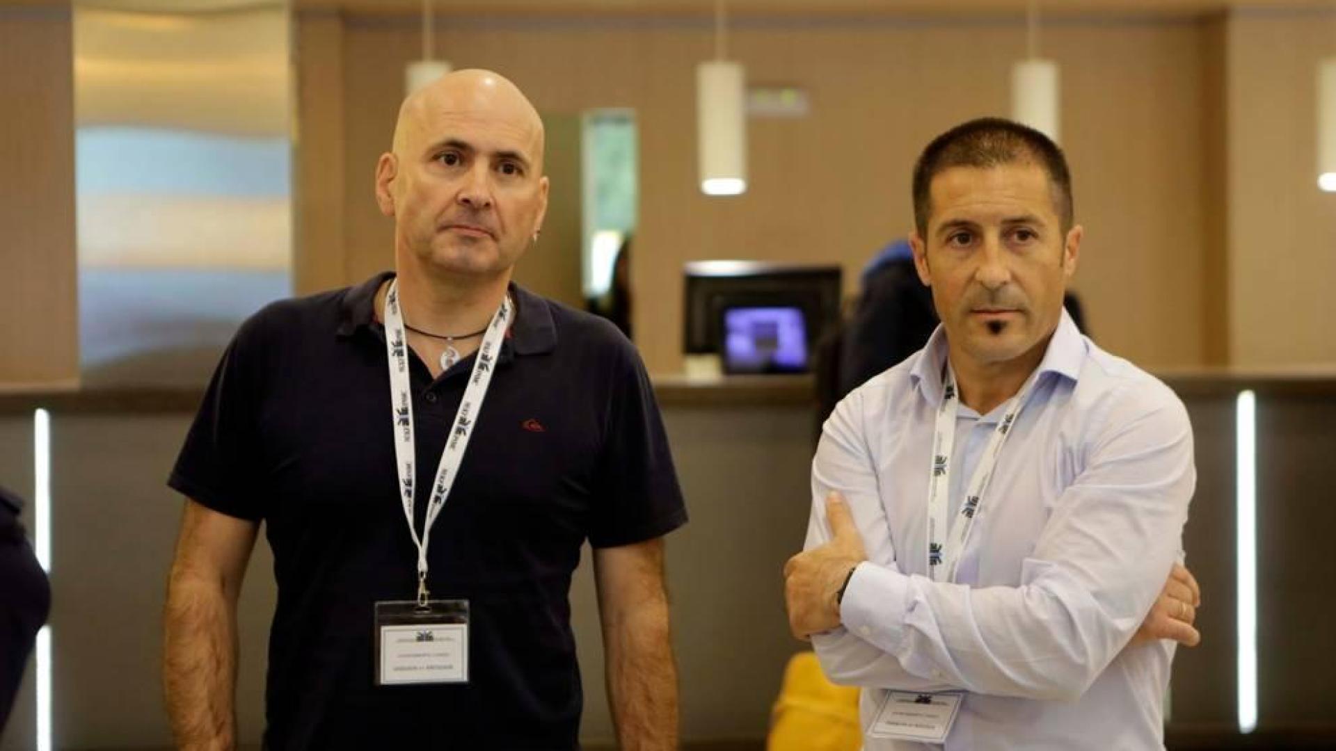 Ander Oroz y Juan Carlos Castillo.