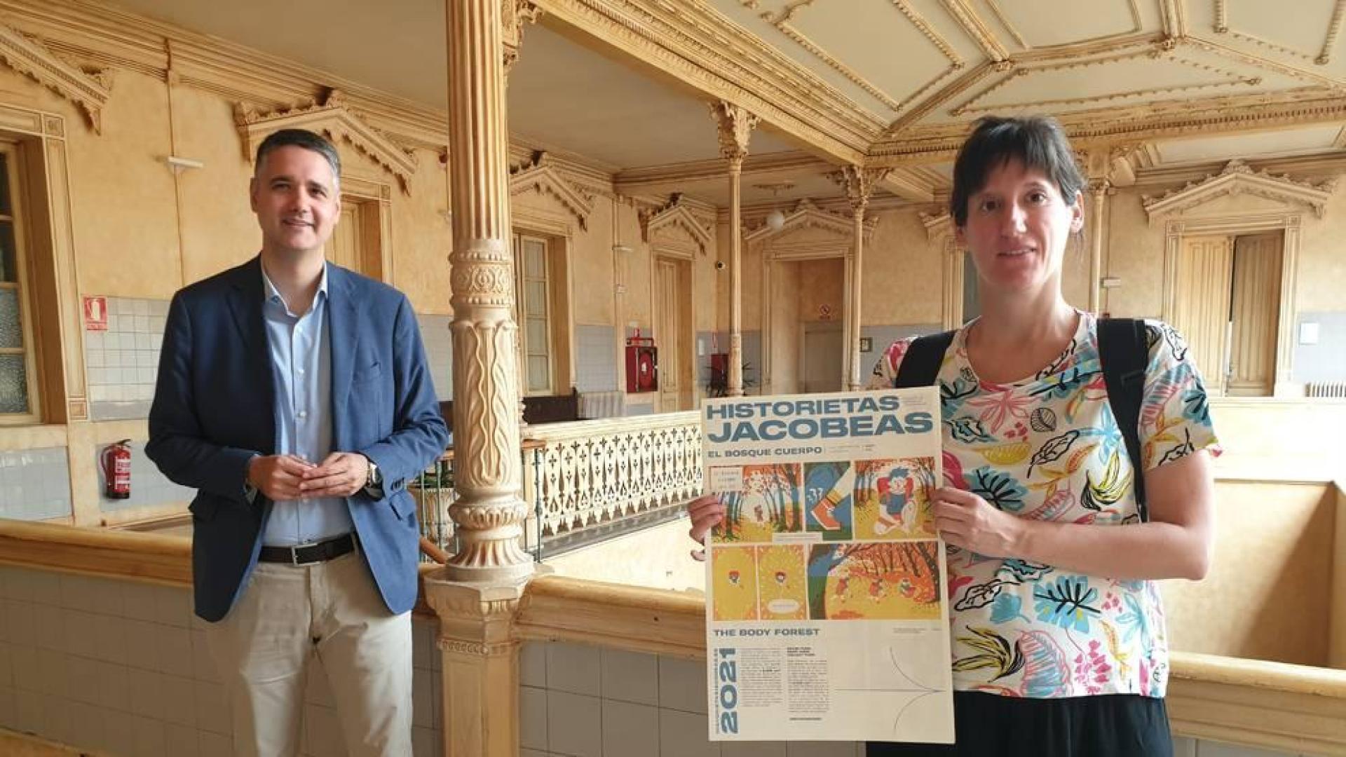 La navarra Irati Fernández participa en el proyecto 'Historietas Jacobeas'