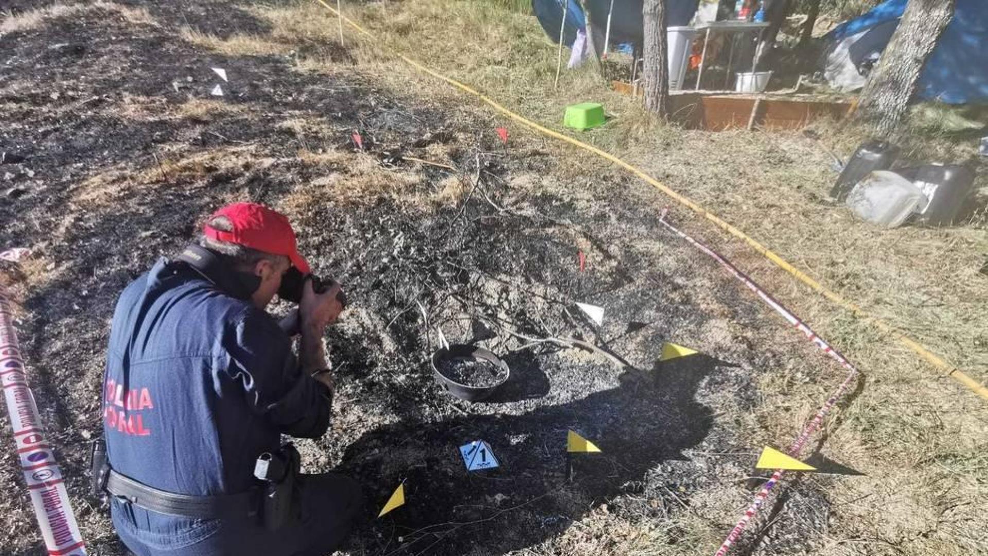Investigada una pareja como posible responsable de un incendio en Etxauri