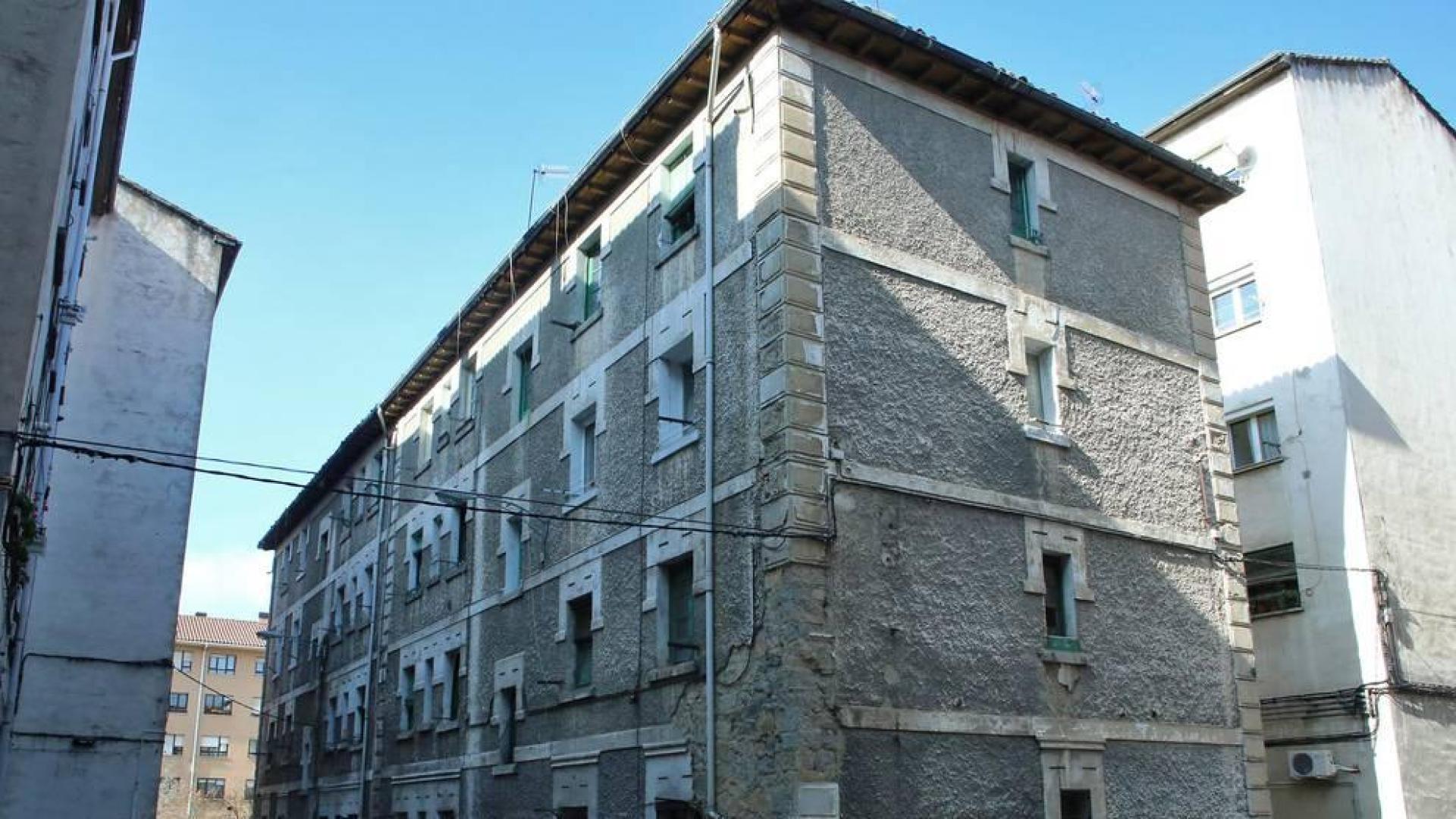 El derribo de las casas de Oscoz dará paso a una nueva plaza.