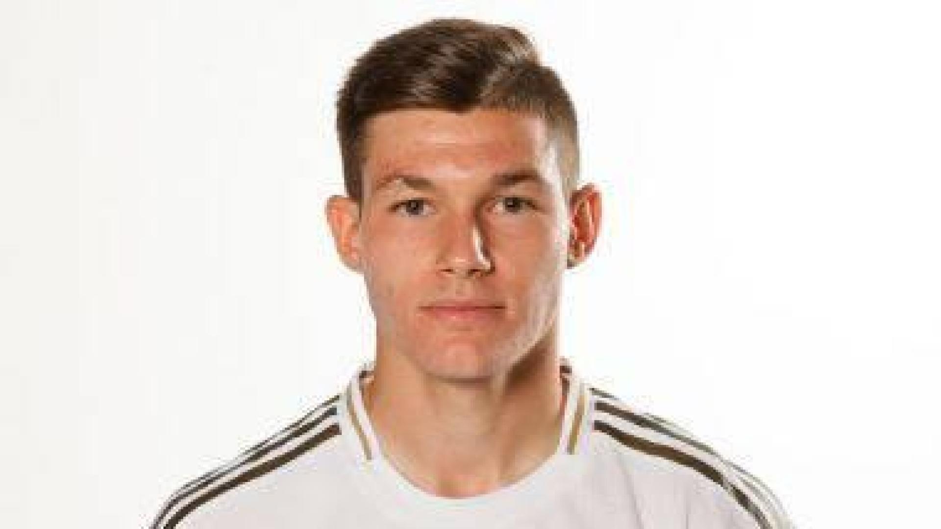Fran García, con la camiseta del Castilla.