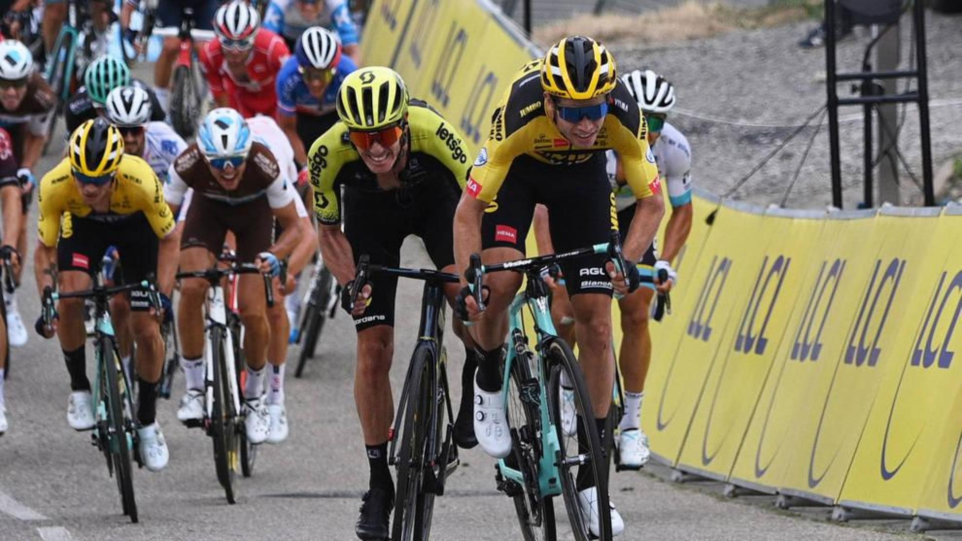 Van Aert sigue inspirado y es el primer líder del Dauphiné