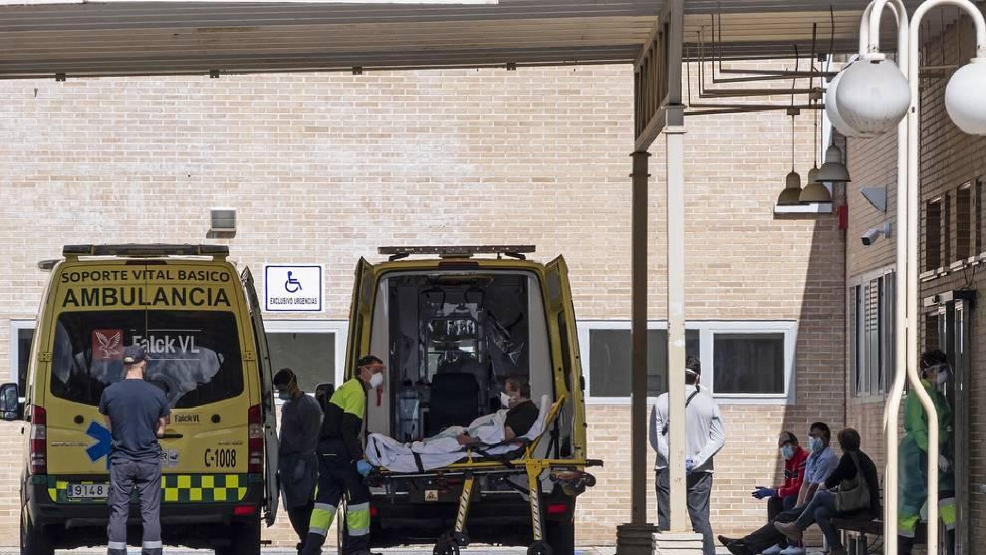 Urgencias del Hospital García Orcoyen de Estella.
