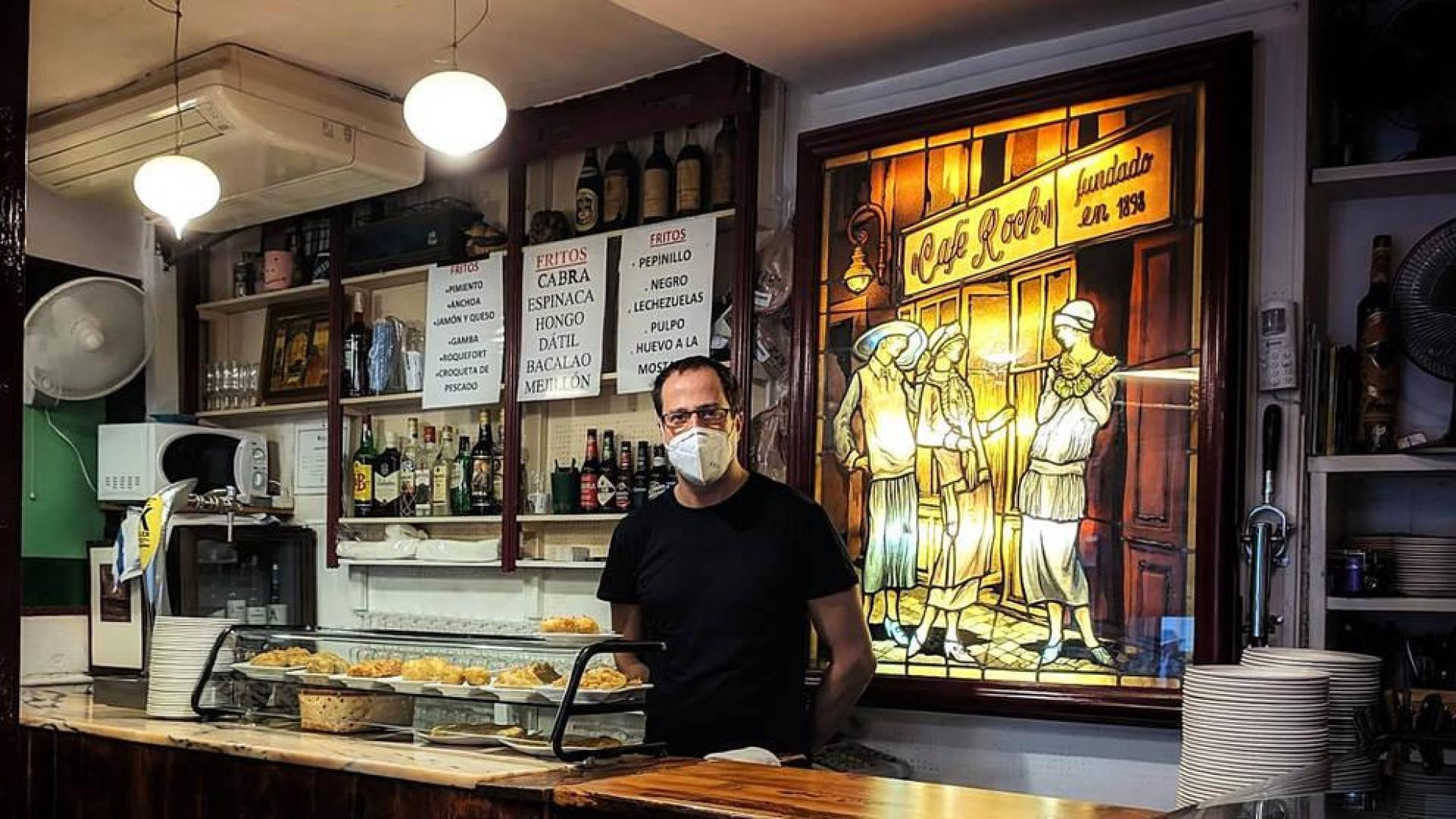 El frito de pimiento, el rey del Café Roch